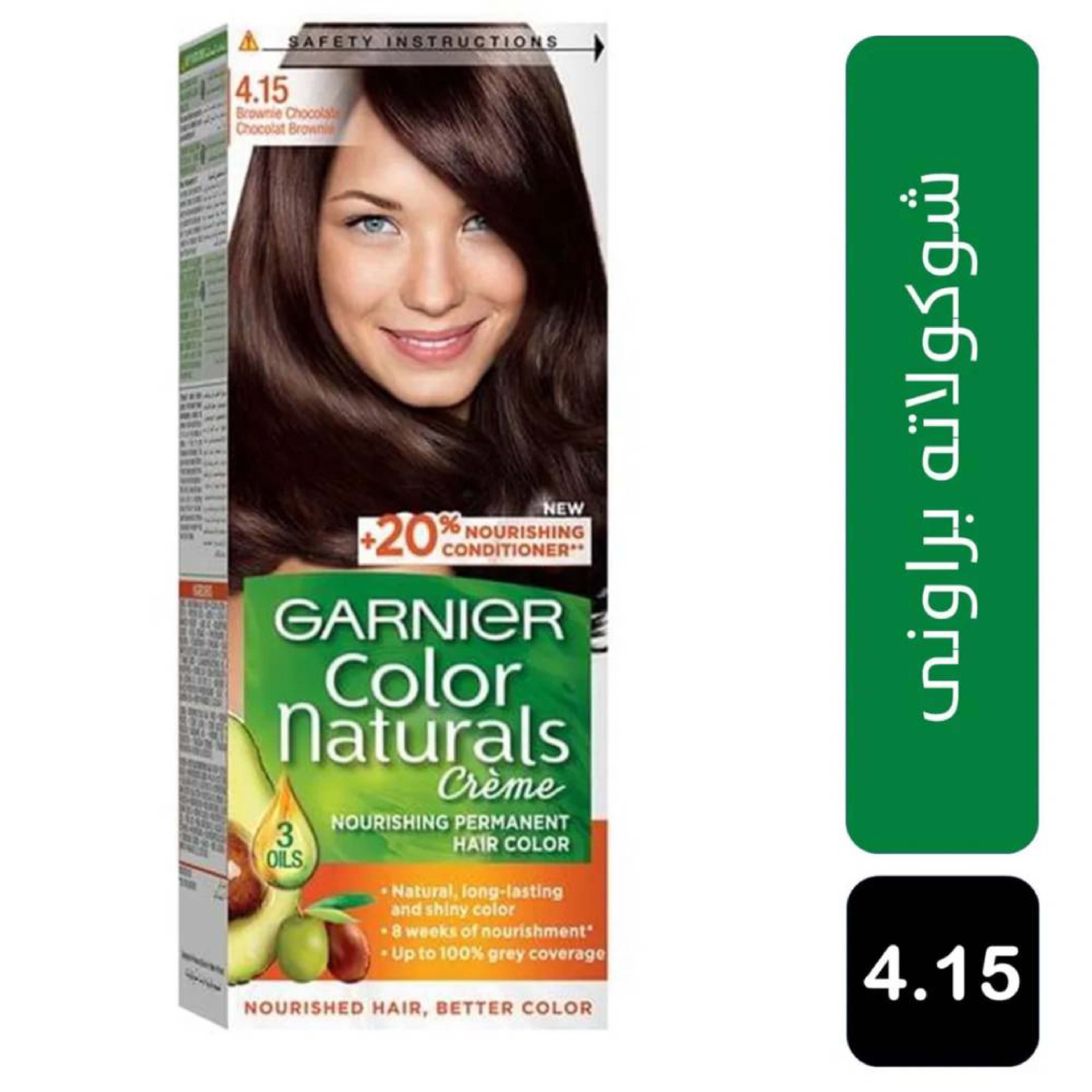 Garnier, Color Naturals, Nourishing permanent hair color cream, Shade 41