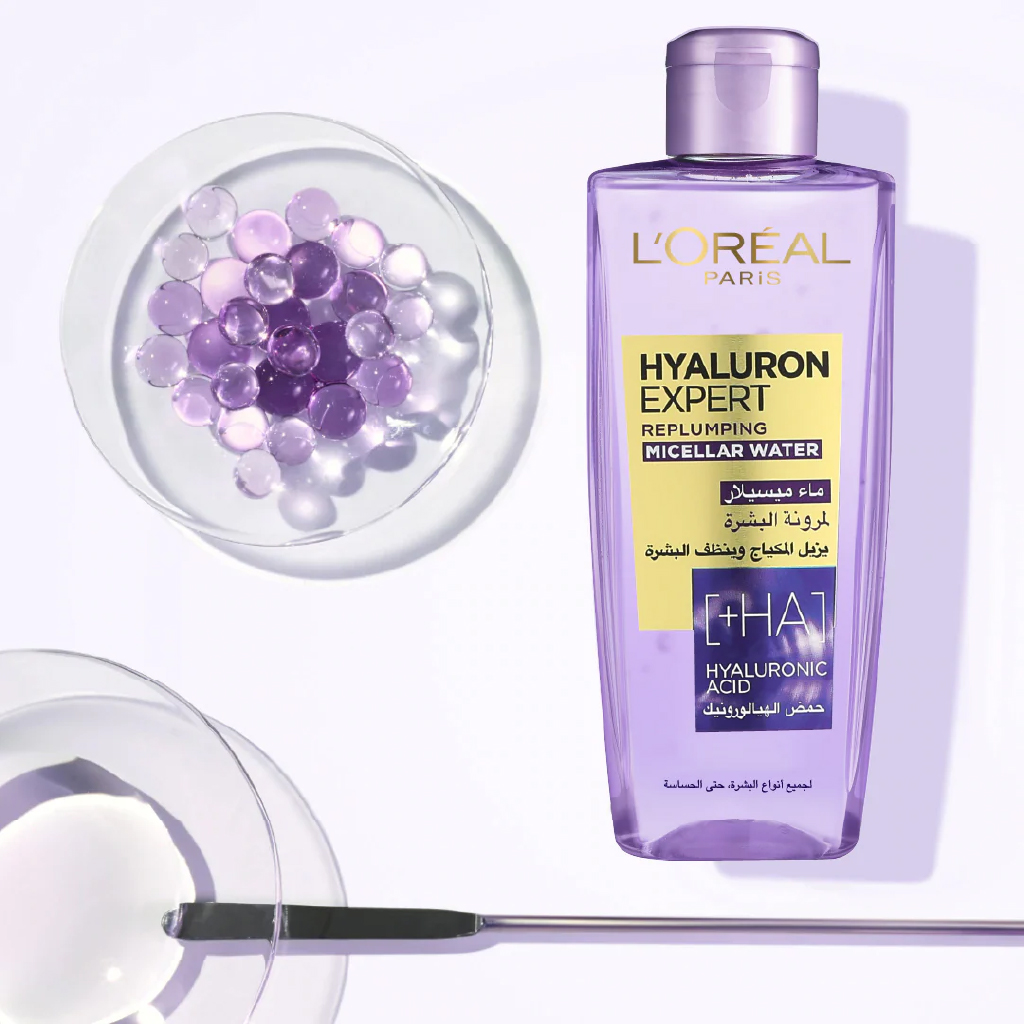 L’Oréal Dermo Expert, Hyaluro Micellar Water, Hydrating gentle cleansing micellar water, 200 ml