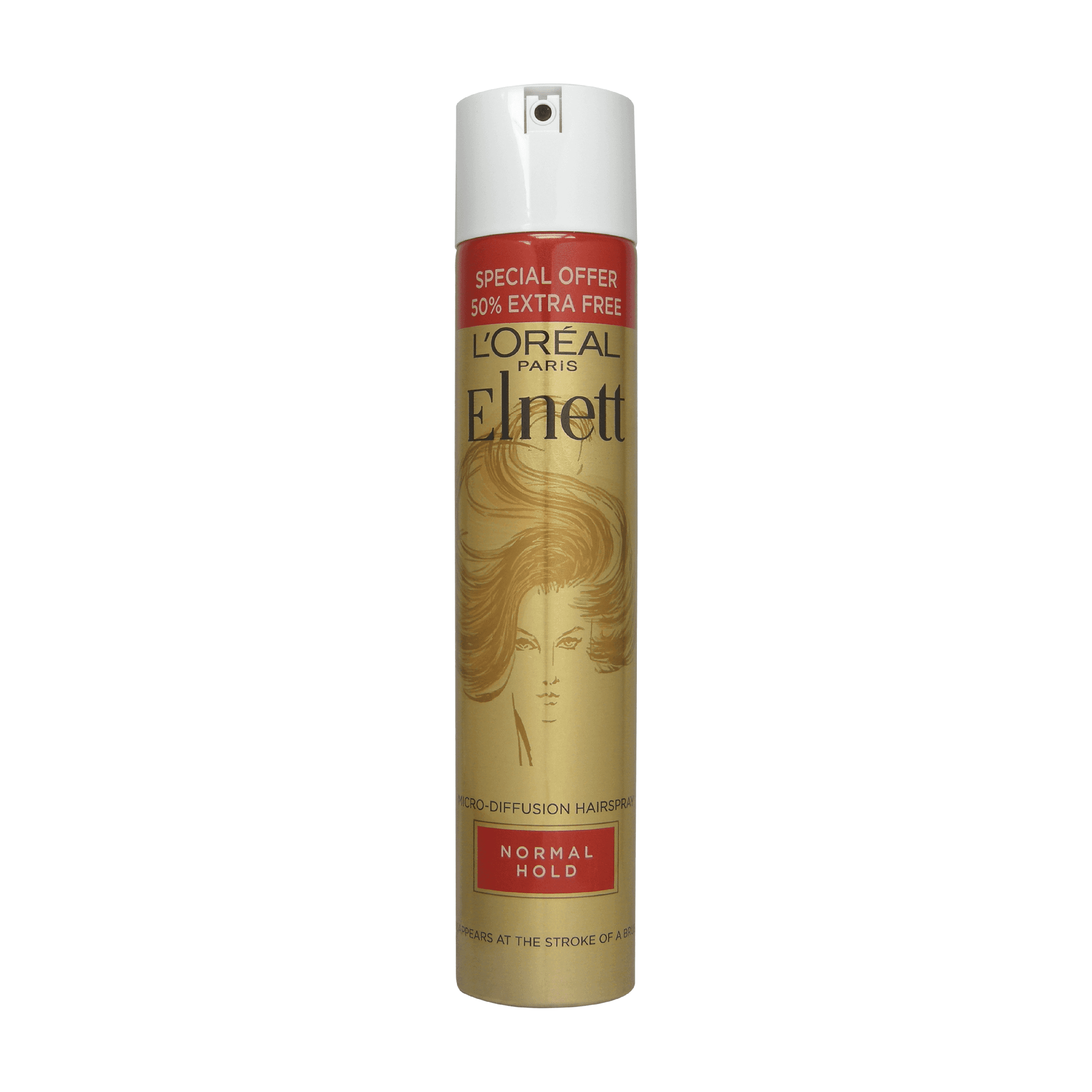 Elnett, Normal Hold Hair Spray, Medium hold hairspray for flexible styling, 200ml