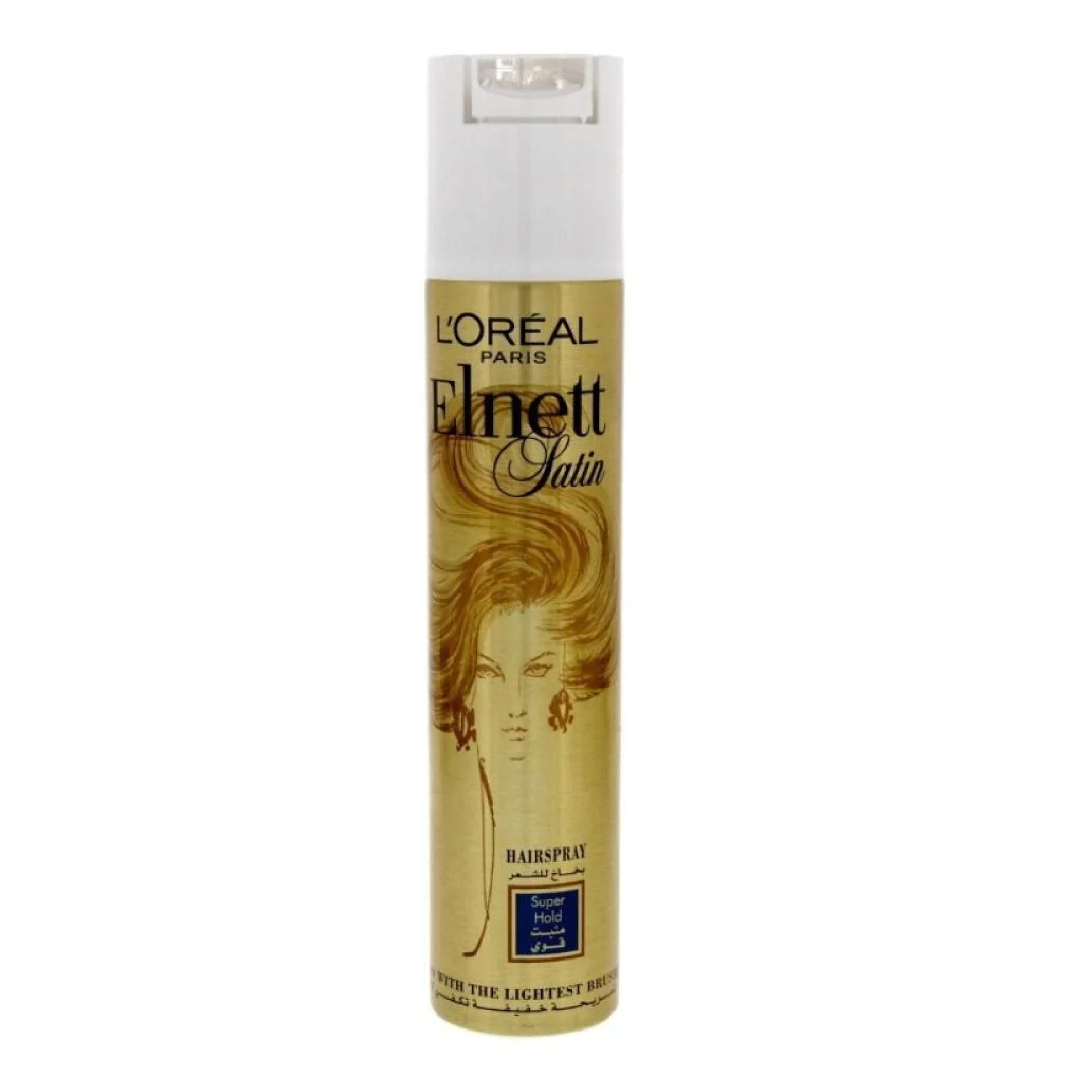 Elnett, Supreme Hold Hair Spray, Strong hold hairspray for lasting style, 200ml