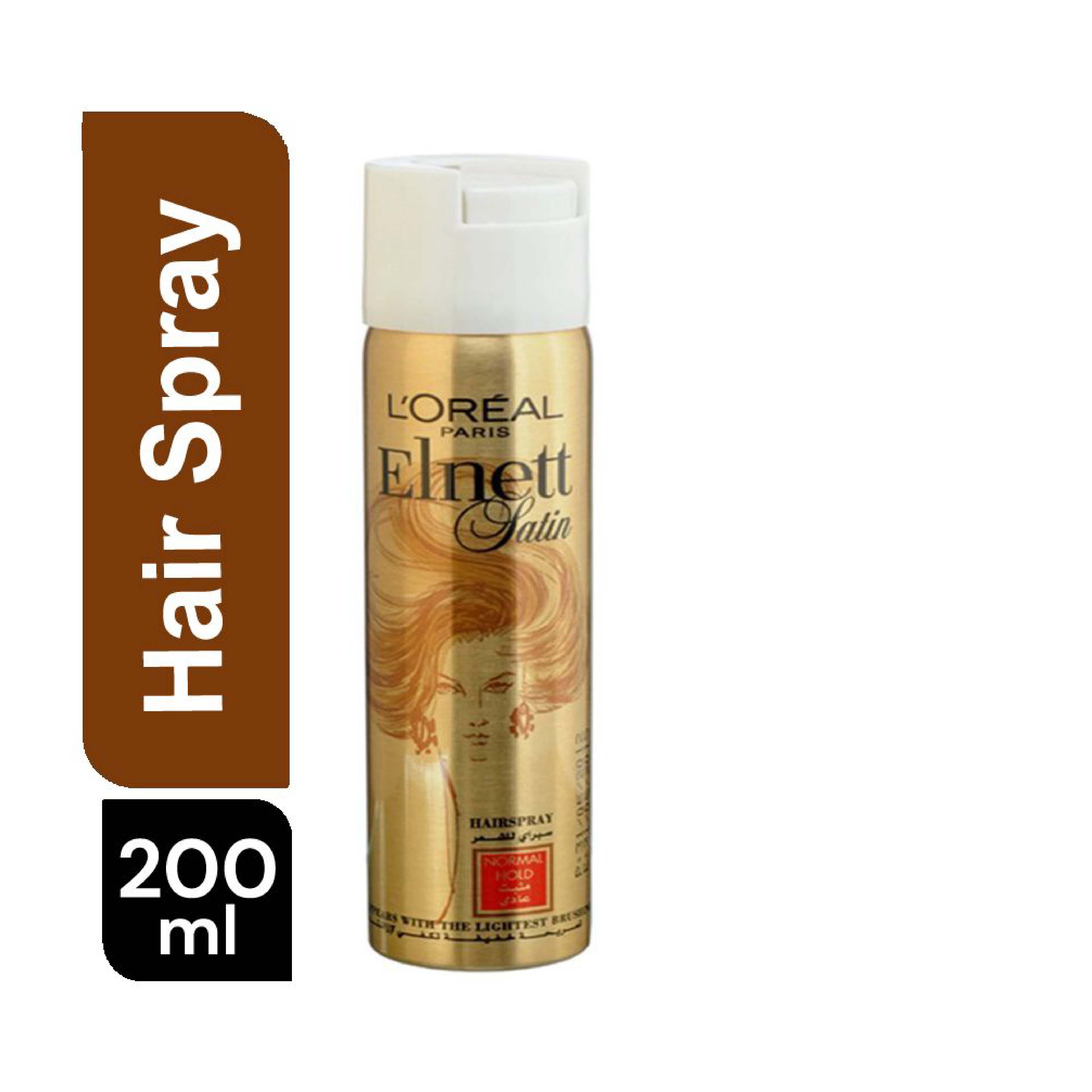 Elnett, Supreme Hold Hair Spray, Strong hold hairspray for lasting style, 200ml