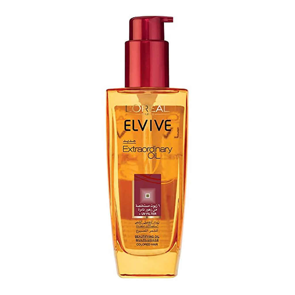 Elvive, Extraordinary Oils Coloured Hair Oil, Nourishing oil for coloured hair, 100ml