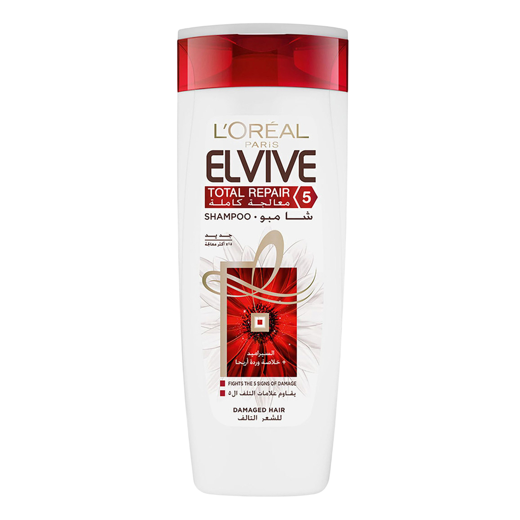 Elvive, Total Repair 5 Shampoo, Shampoo for repairing damaged hair, 200ml