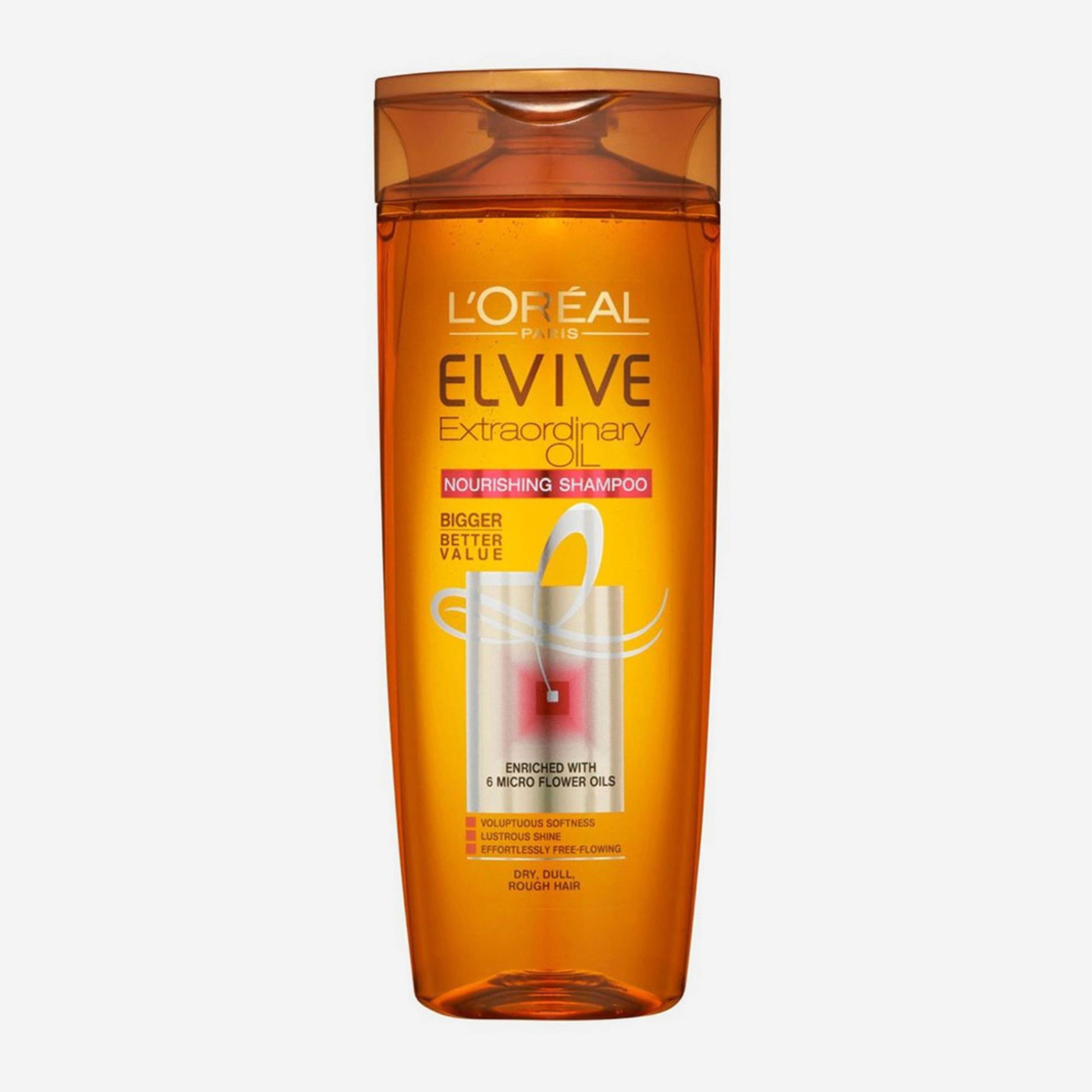 Elvive, Extraordinary Oil Dry Hair, Hydrating oil for dry and damaged hair, 600ml