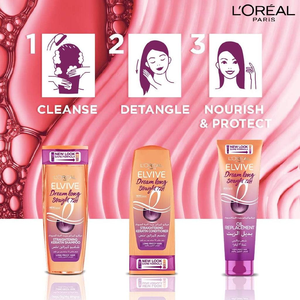 Elvive Dream L.Straight Shp B600 ml 002