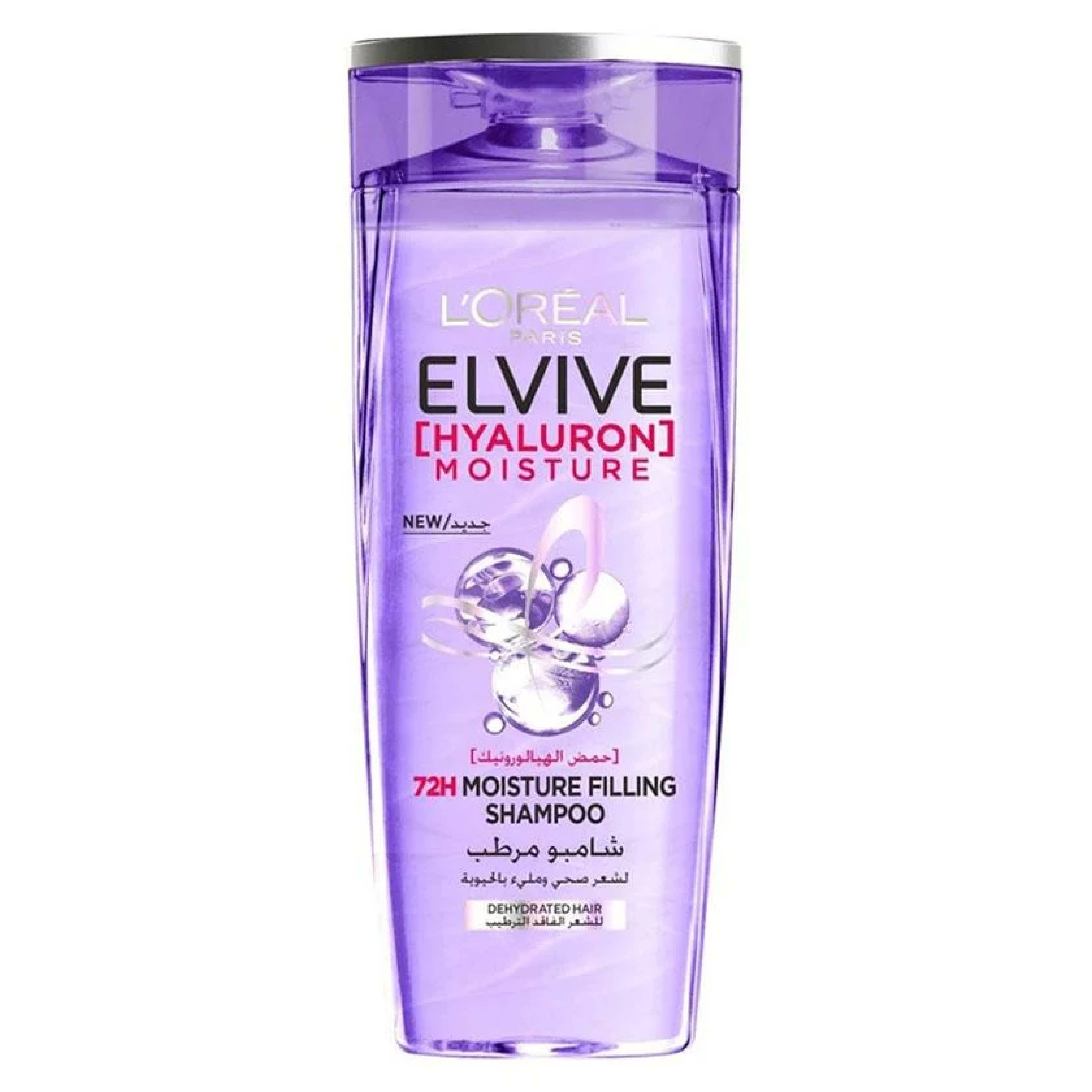 Elvive, Hyaluron Shampoo, Hydrating shampoo with hyaluronic acid, 400ml