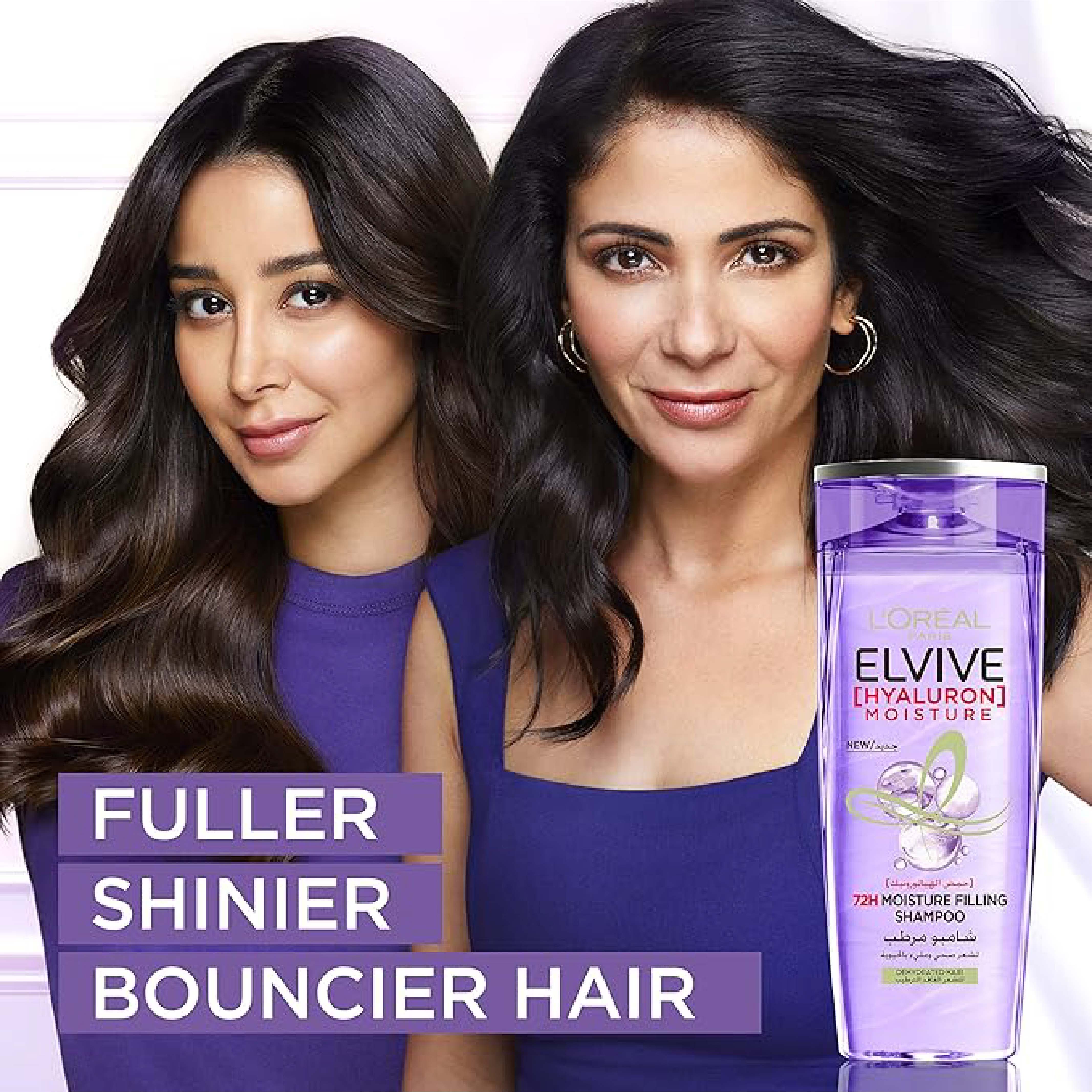 Elvive, Hyaluron Shampoo, Hydrating shampoo with hyaluronic acid, 400ml