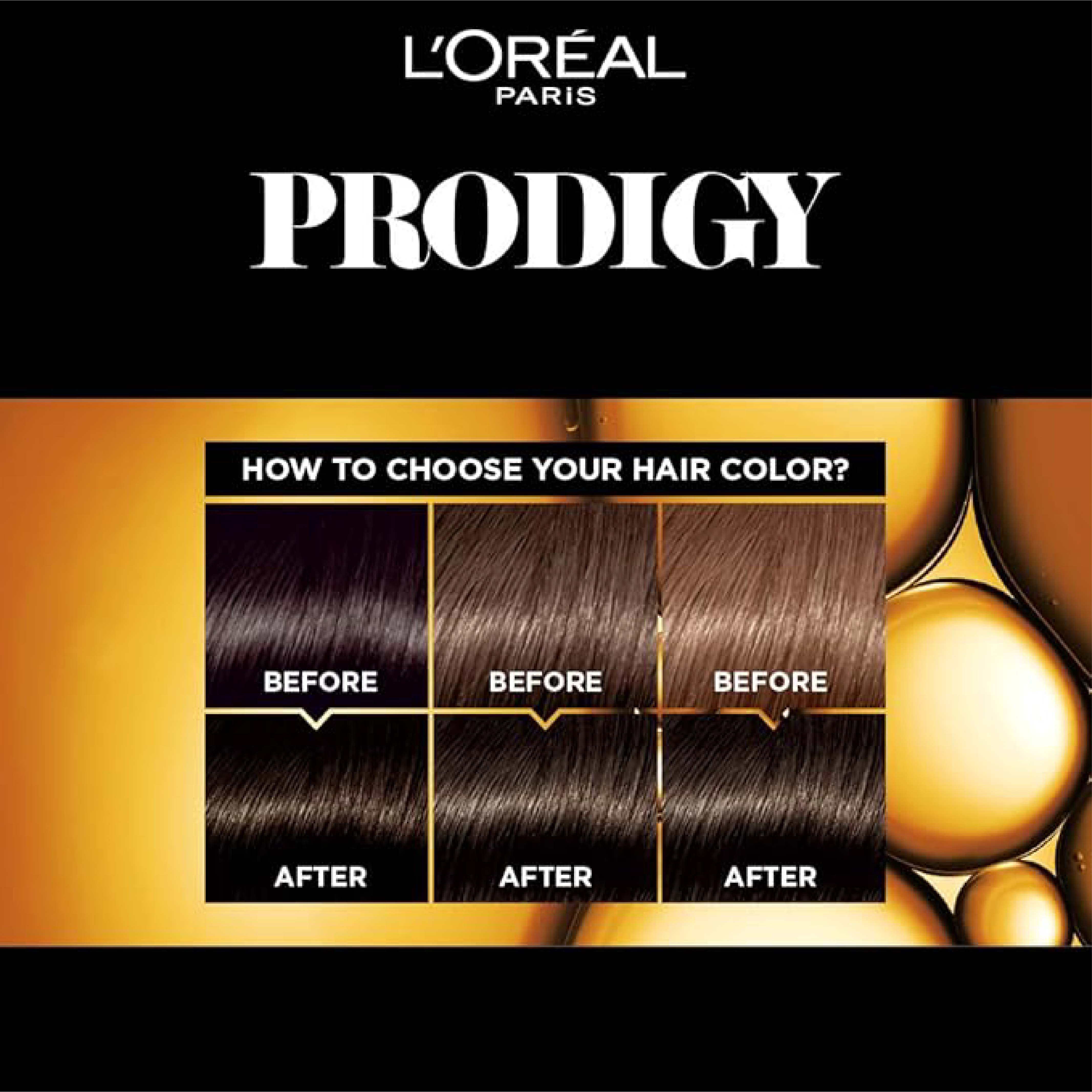 L’Oréal, Prodigy Hair Color, Permanent oil hair color, 3 Kohl