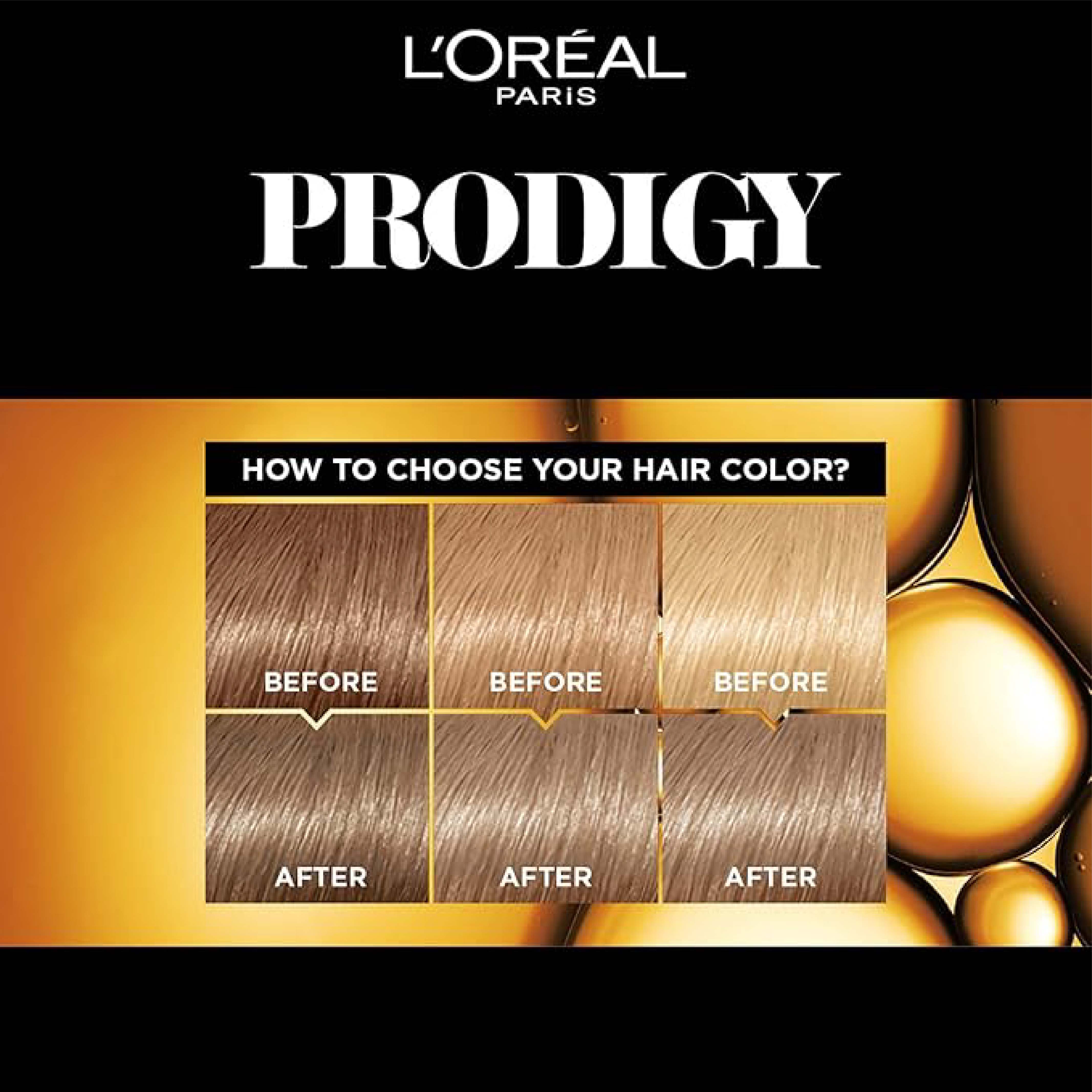 L’Oréal, Prodigy Hair Color, Permanent oil hair color, 8 Dune