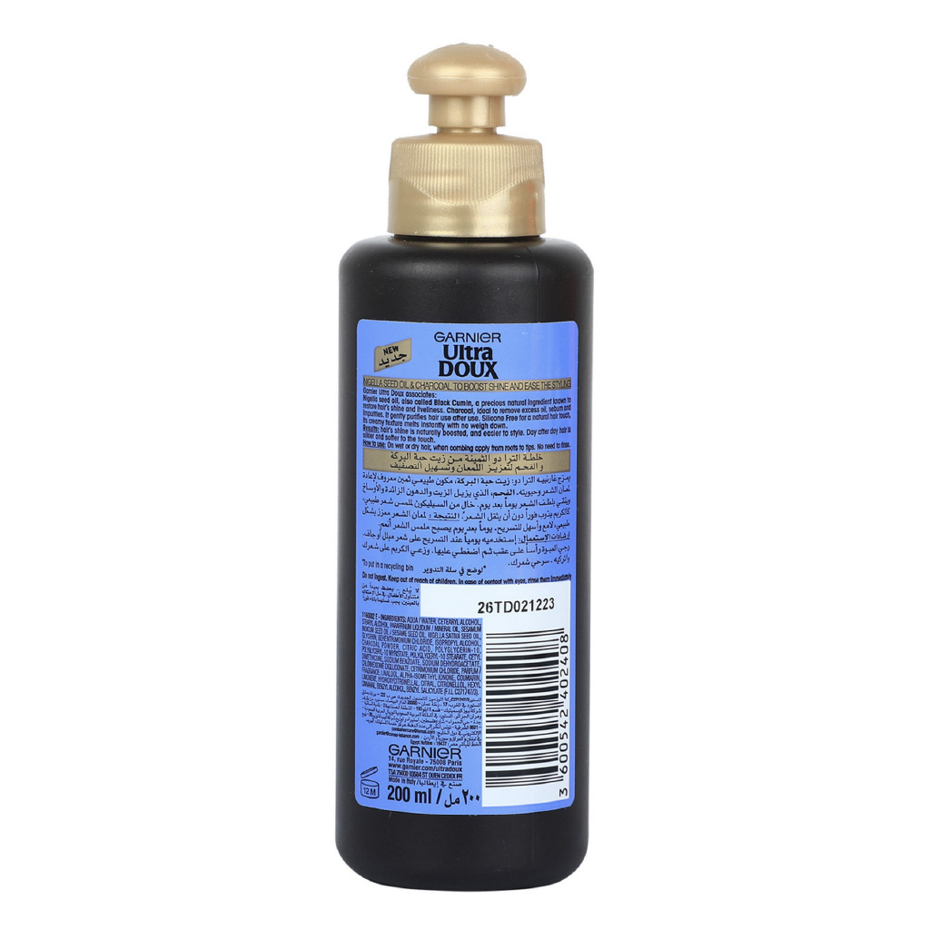 Ultra Doux Charcoal Leavein 200 ml