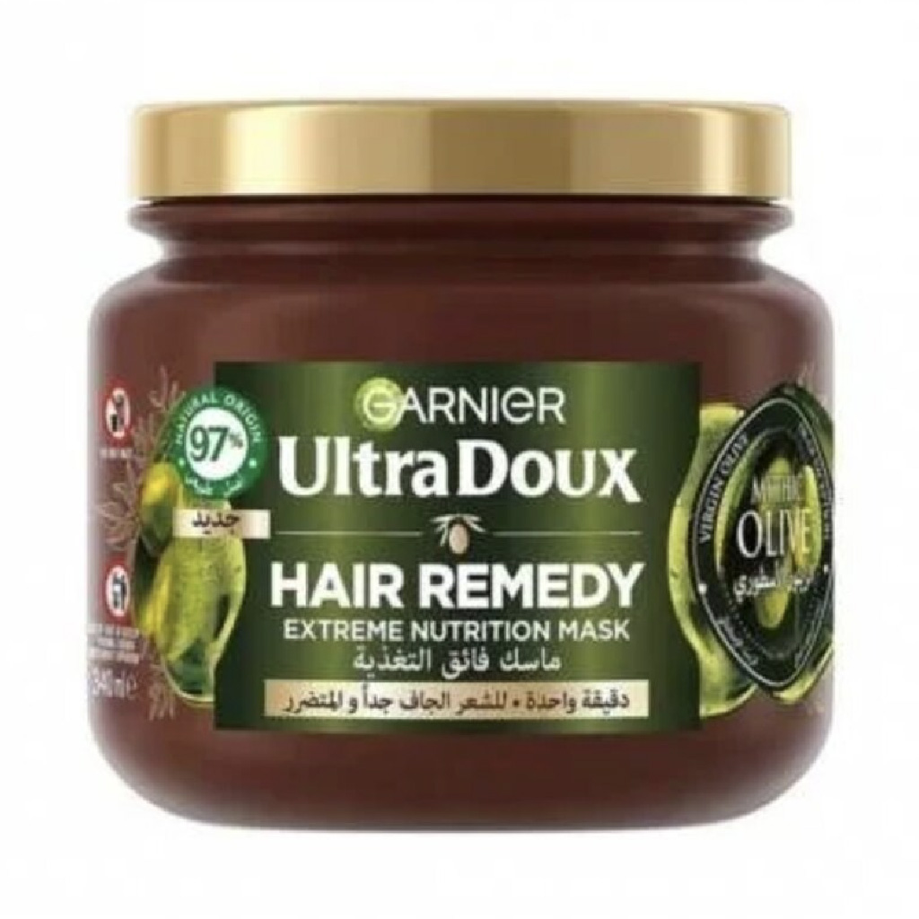 Ultra Doux, Olive Mythic Mask, Deep conditioning hair mask with olive oil, 340ml