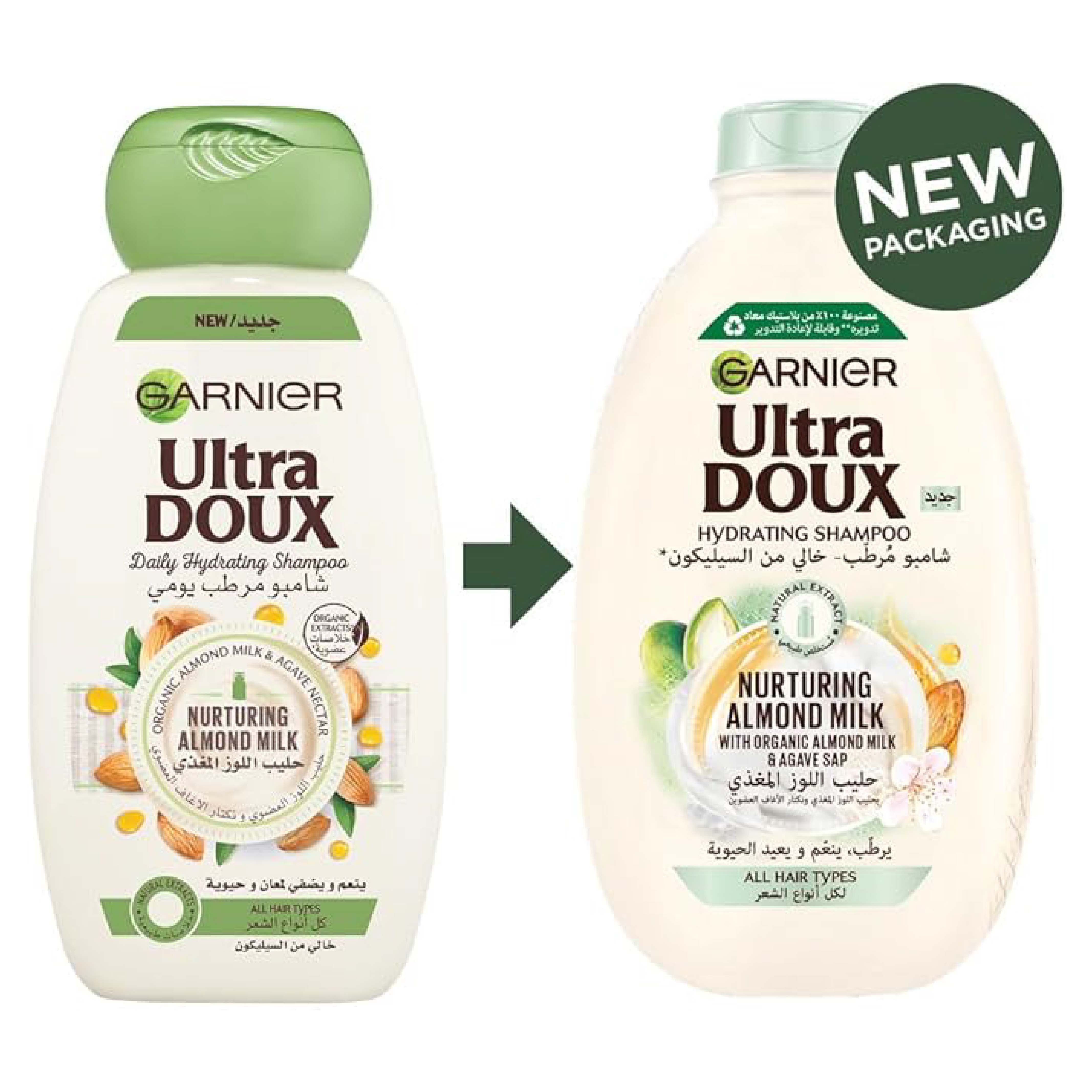Ultra Doux Almond Milk / Agave Shampoo (600 ml)