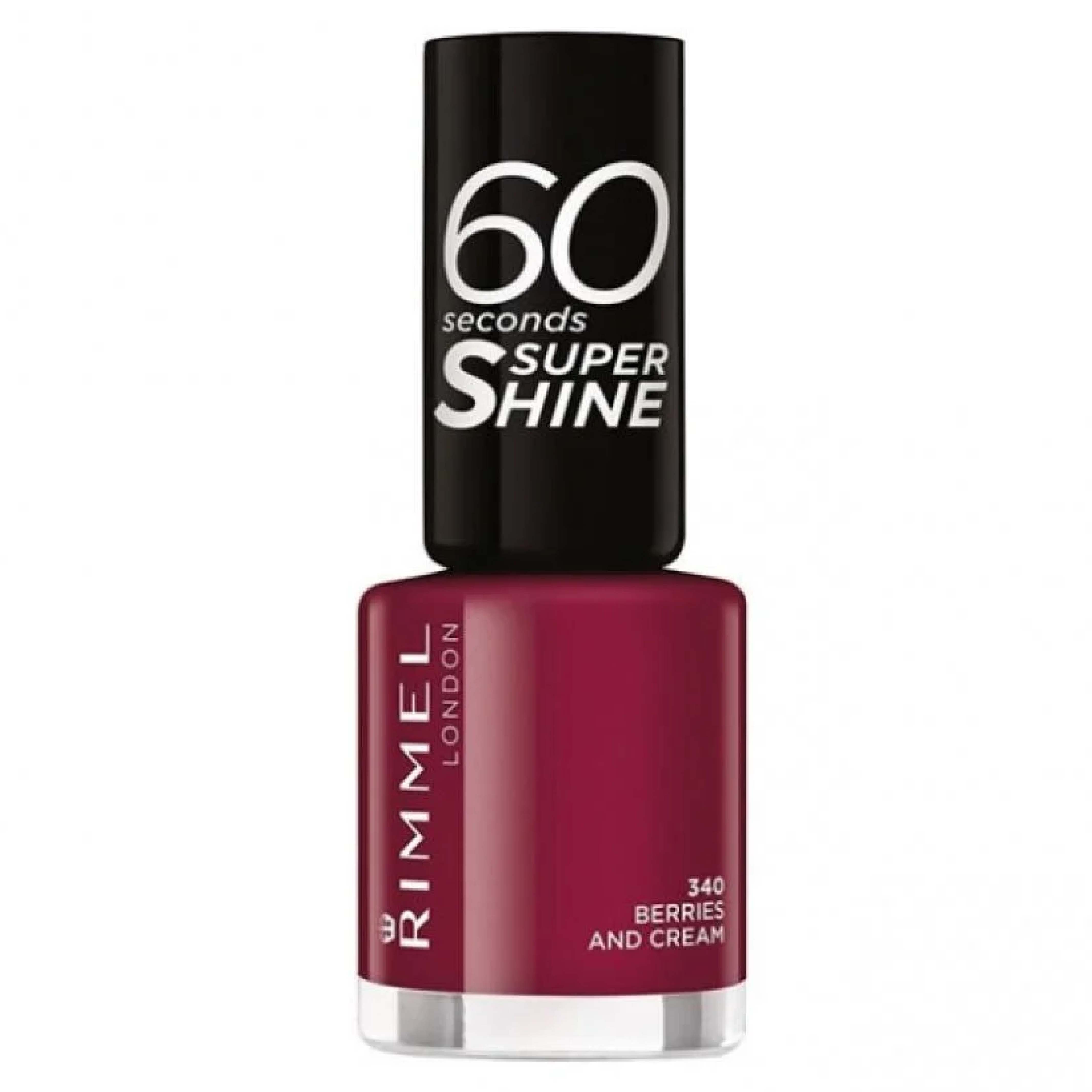 Rimmel 60Sec Nail Polish - #340 Berries And Cream