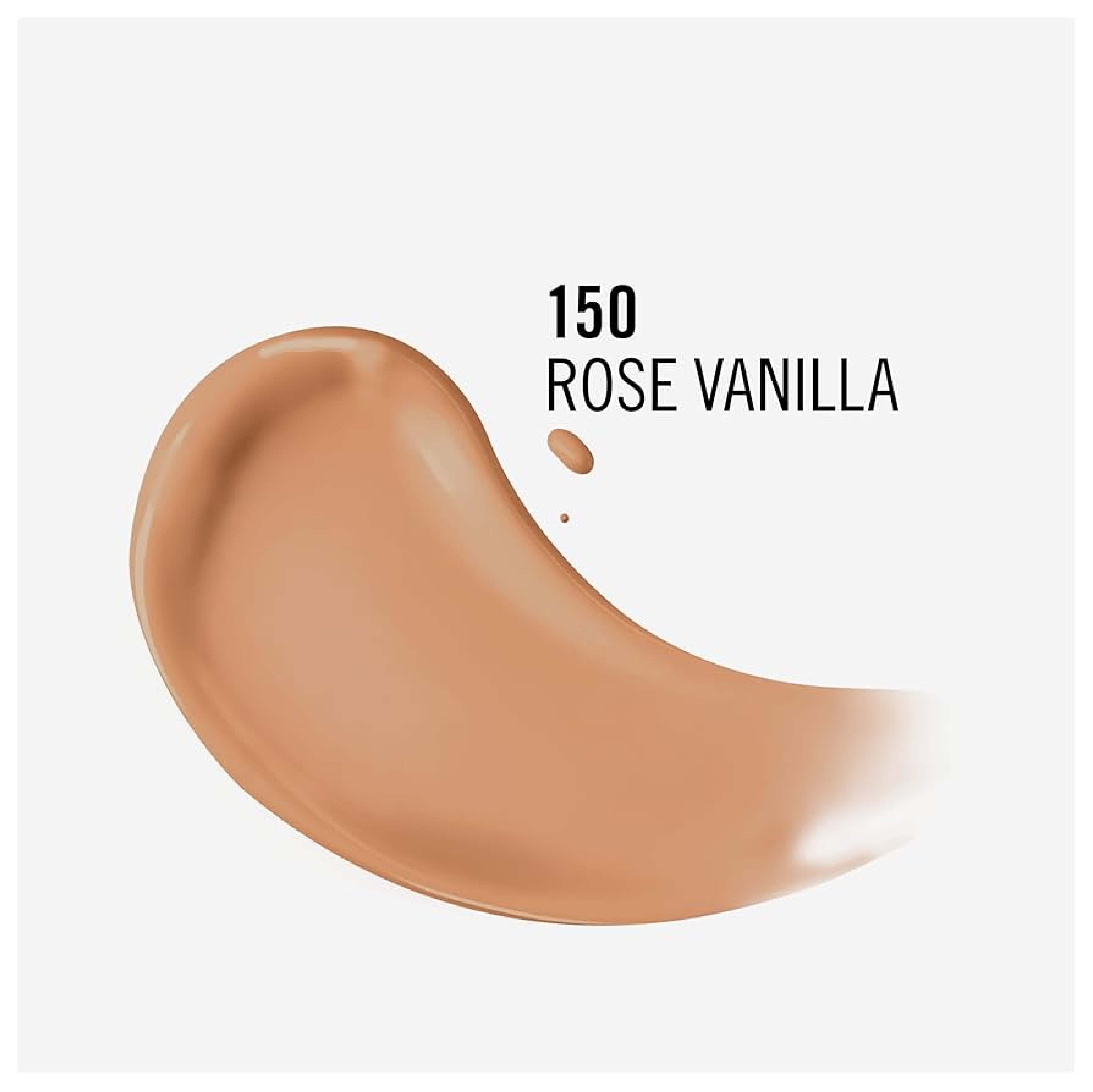 Rimmel, Kind & Free Foundation 150 Rose Vanilla, Lightweight foundation with natural finish, 150 rose vanilla