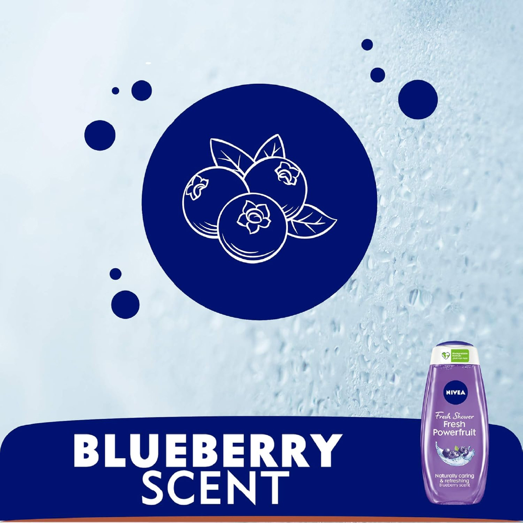 Nivea, Body Care Powerfruit Relax, Refreshing and hydrating body lotion, 500 ml