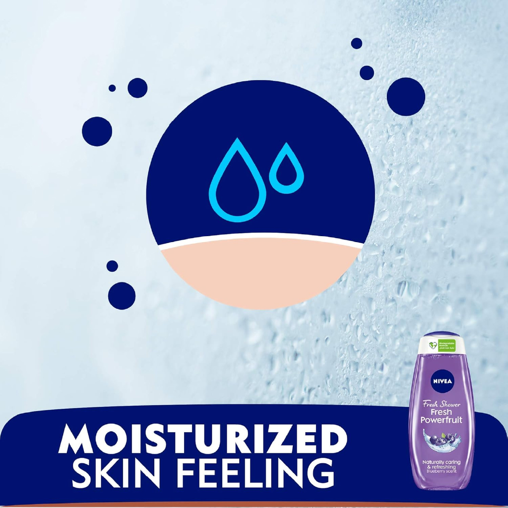 Nivea, Body Care Powerfruit Relax, Refreshing and hydrating body lotion, 500 ml