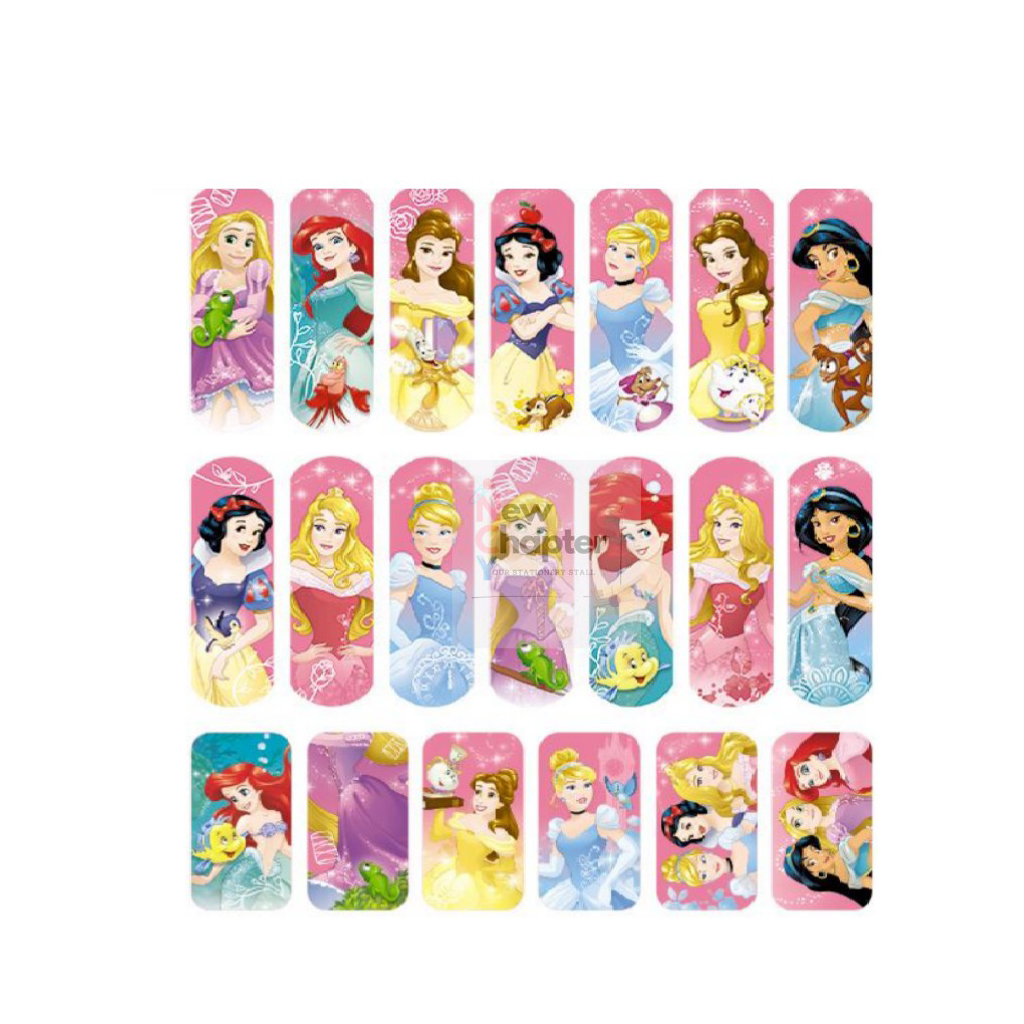 Hansaplast, Kids Disney Princess Plasters, Fun Adhesive Bandages for Children, 20 plasters