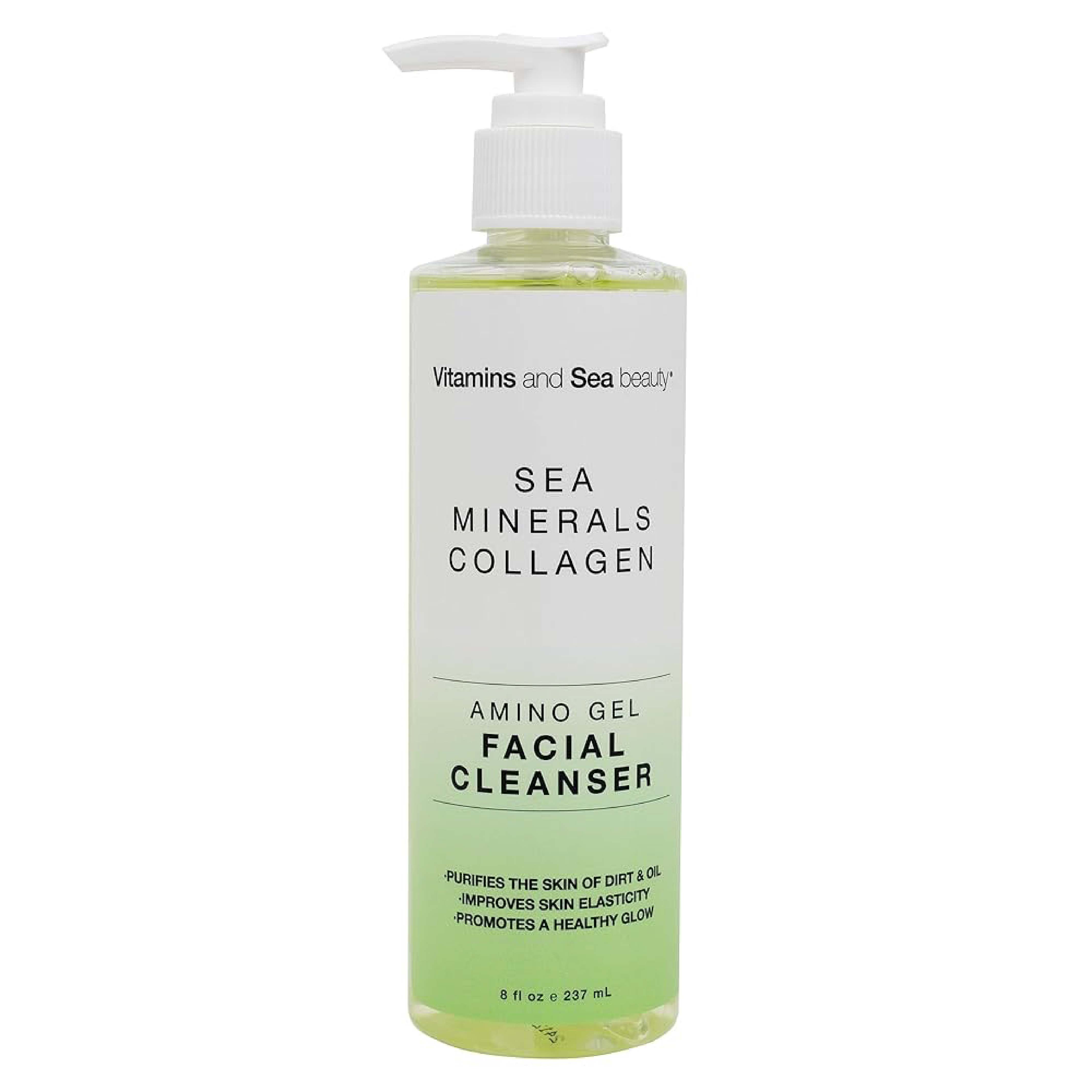 Sea Beauty, Cleanser Sea Mineral and Collagen, Refreshing facial cleanser with sea minerals and collagen