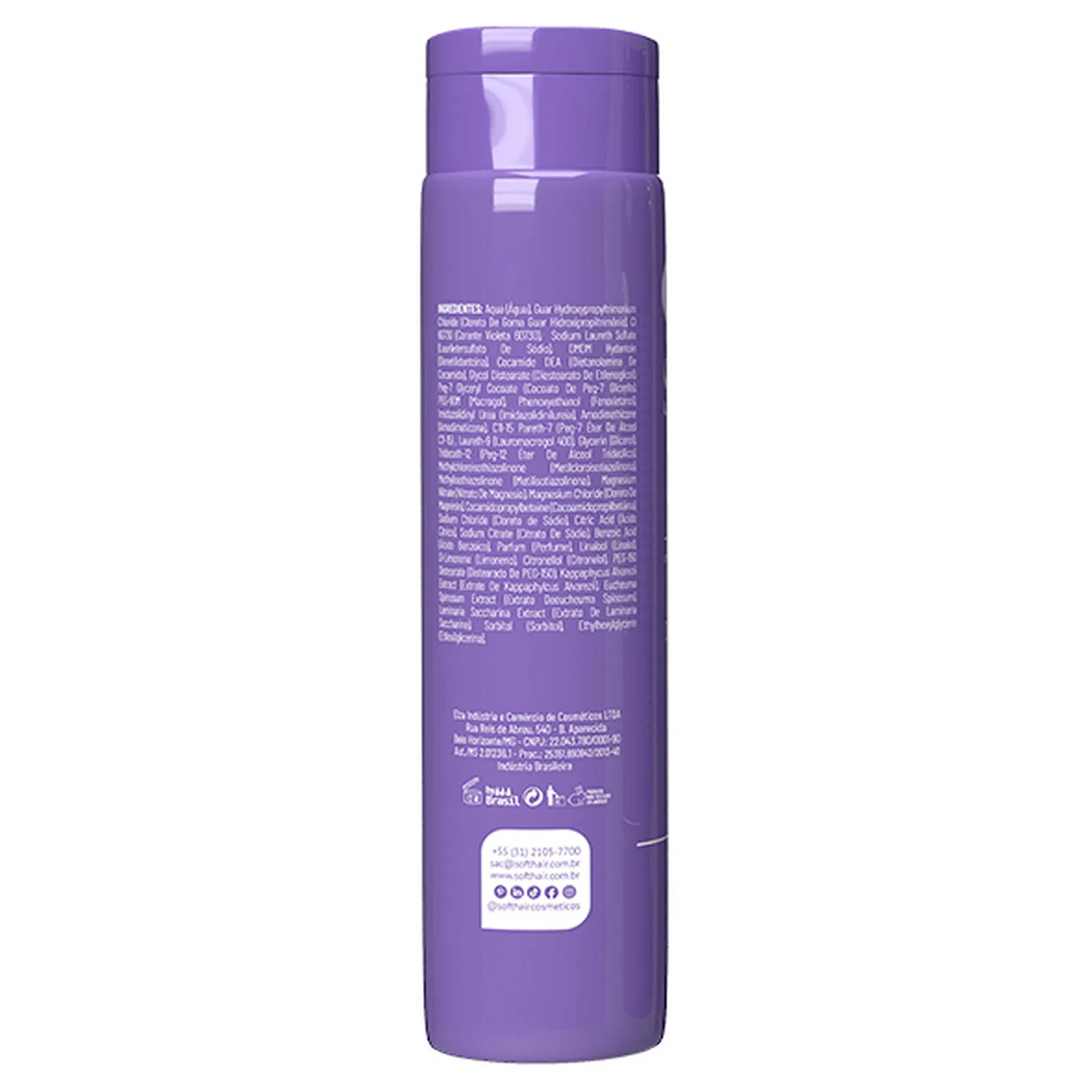 Softhair, Blond Shampoo, Color-protecting shampoo for blonde hair, 300ml