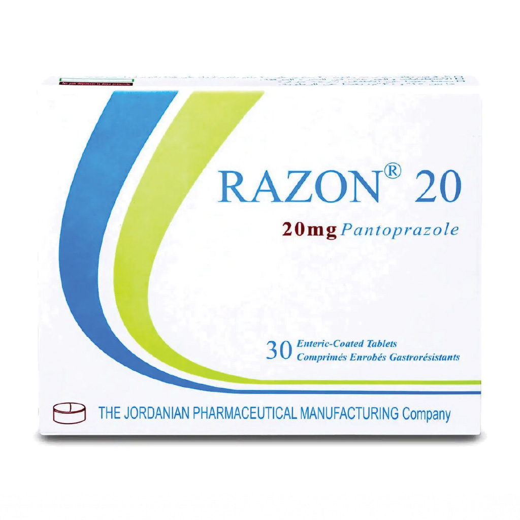 Razon, 20mg Tablets, Prescription medication, 20mg tablets, 30 tablets