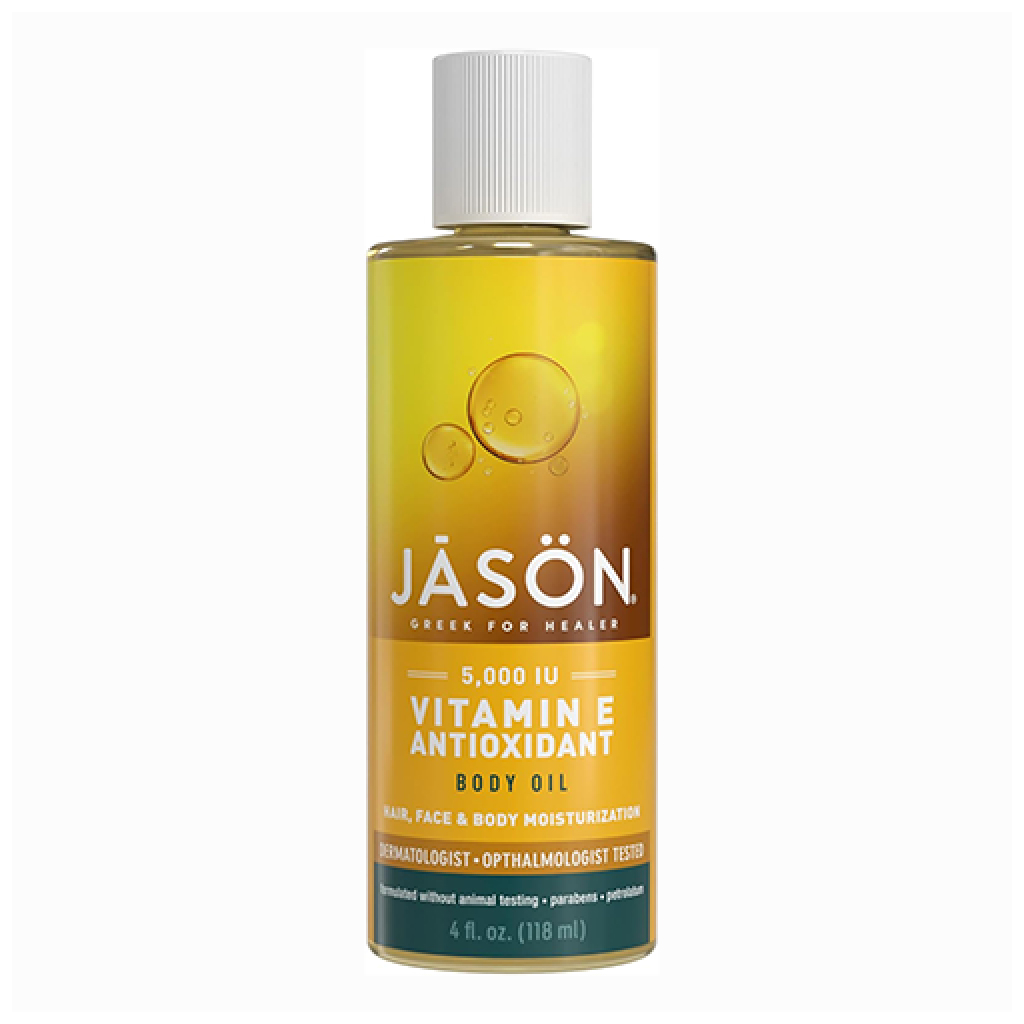 Jason, Vitamin E Oil 5000 IU, Lightweight moisturizing antioxidant oil, 118 ml