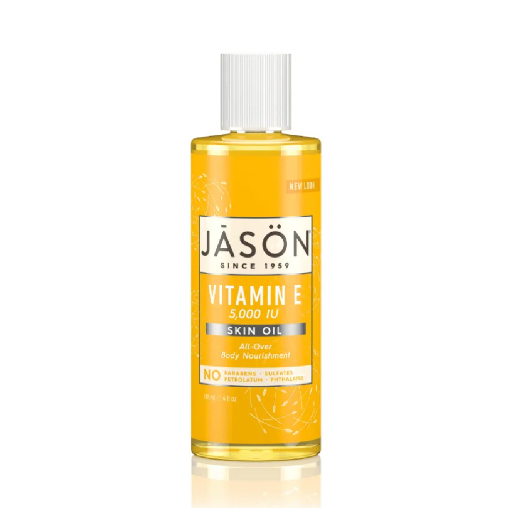 Jason, Vitamin E Oil 5000 IU, Lightweight moisturizing antioxidant oil, 118 ml