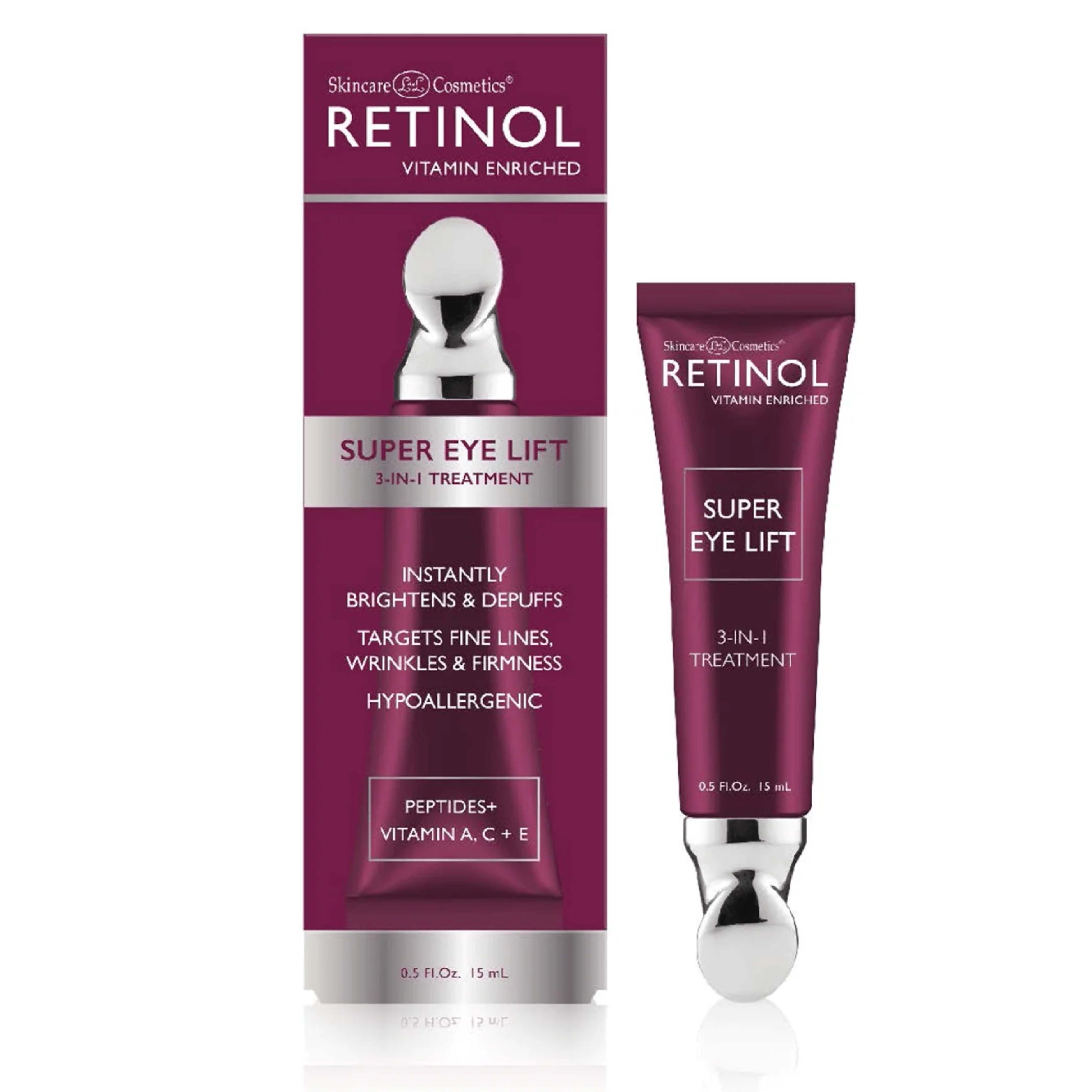 Retinol, -12 Super Eye Lift, Anti-aging eye cream for firming and lifting, 15 g