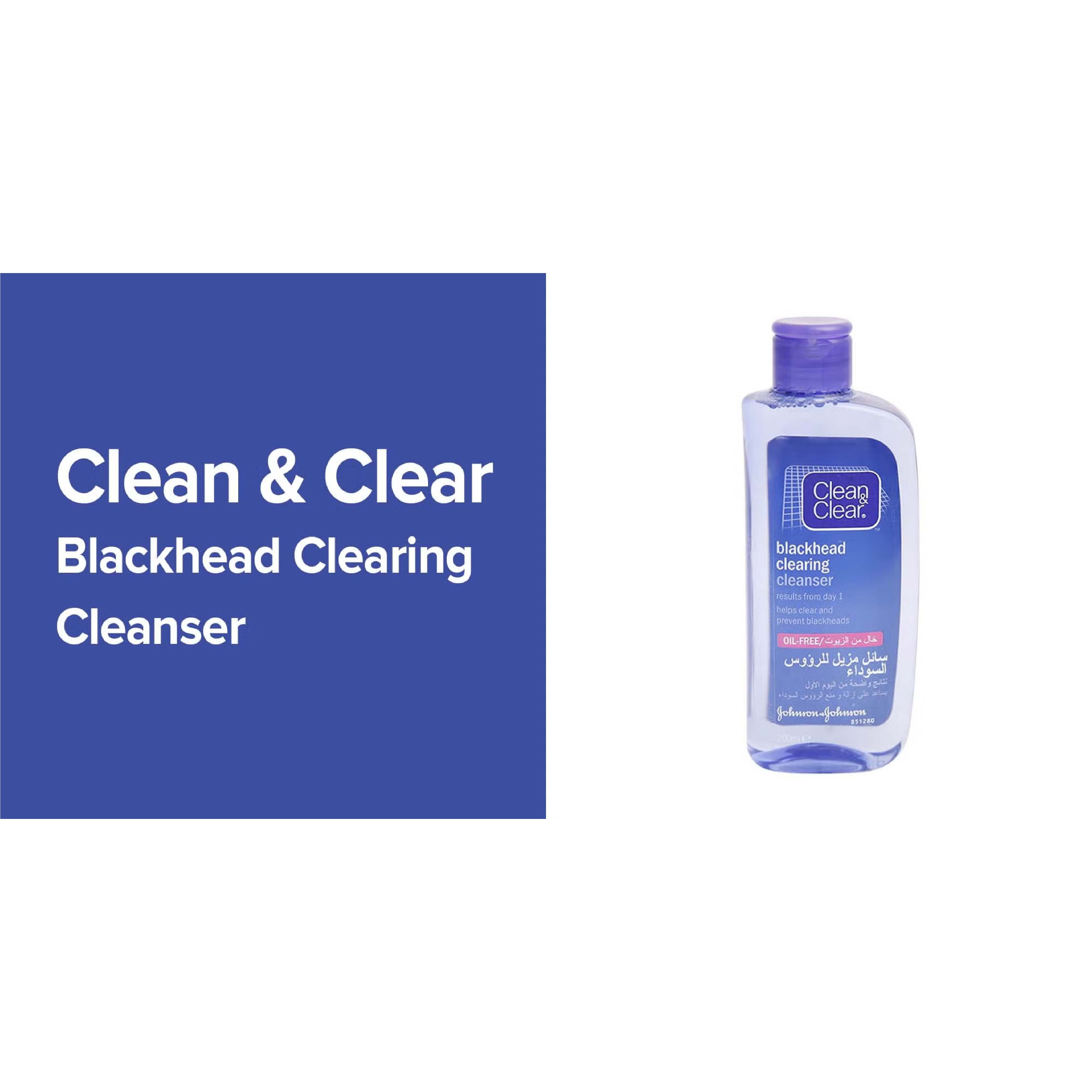 C&C, Blackhead Clearing Cleanser, Deep-cleansing facial wash, 200 ml