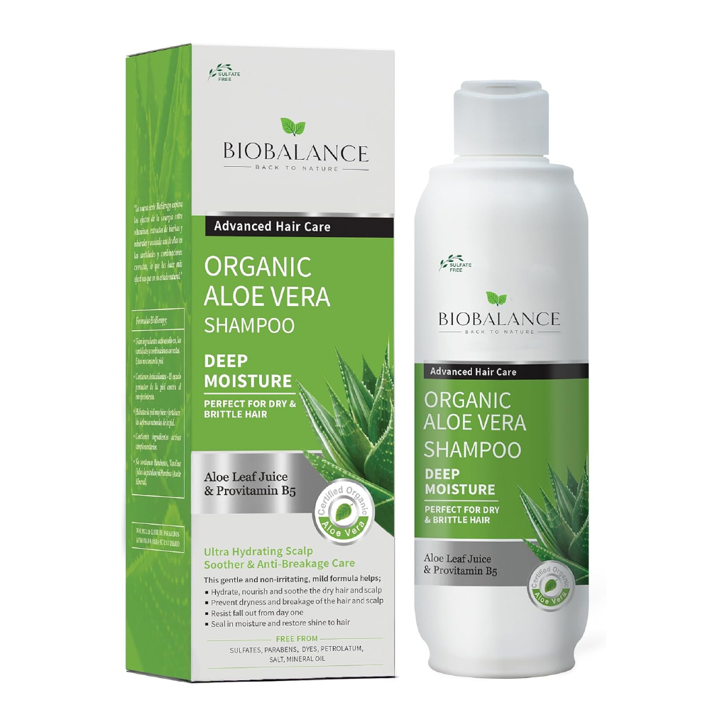 Bio Balance, Aloe Vera Shampoo, Soothing shampoo with aloe vera extract, 330ml