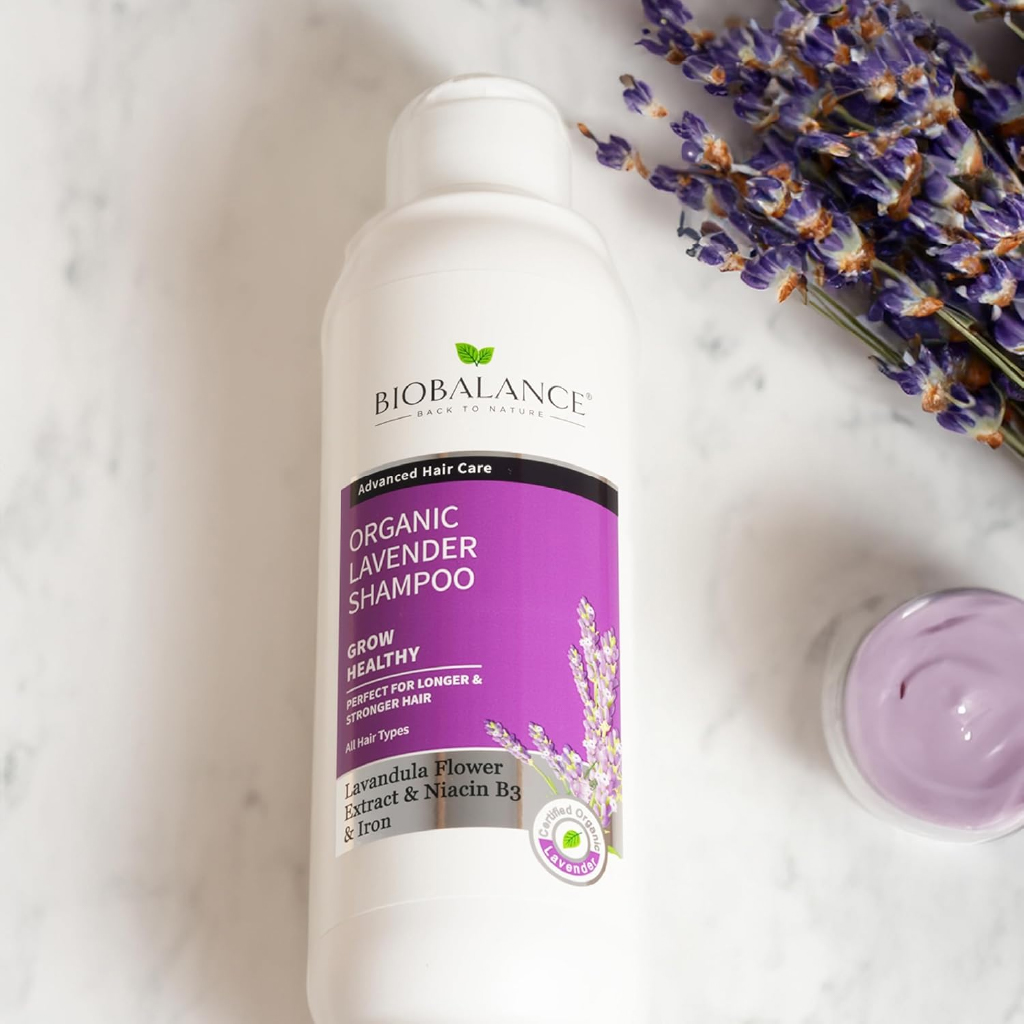 Bio Balance, Lavender Shampoo, Gentle lavender scented hair cleanser, 330ml