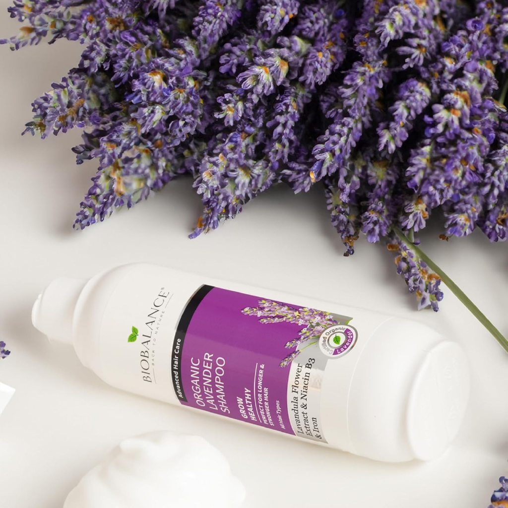 Bio Balance, Lavender Shampoo, Gentle lavender scented hair cleanser, 330ml