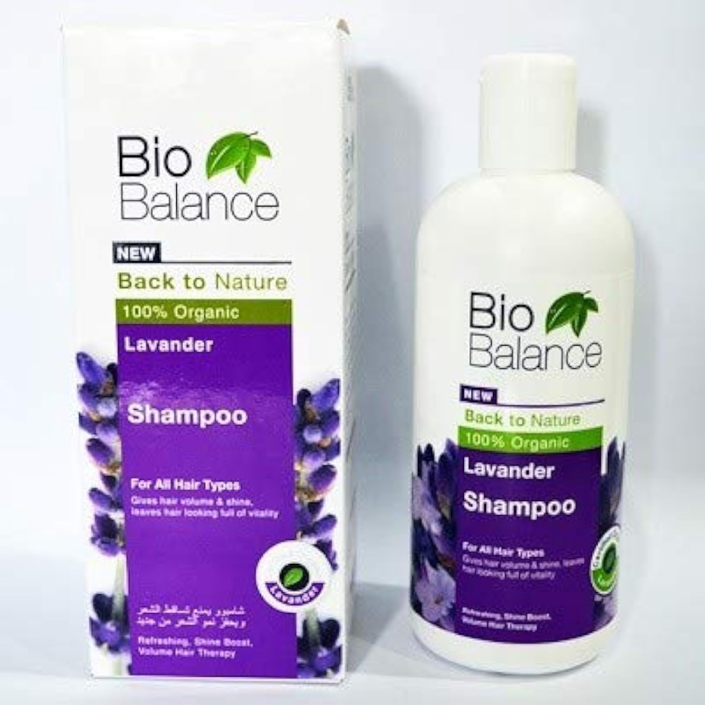 Bio Balance, Lavender Shampoo, Gentle lavender scented hair cleanser, 330ml