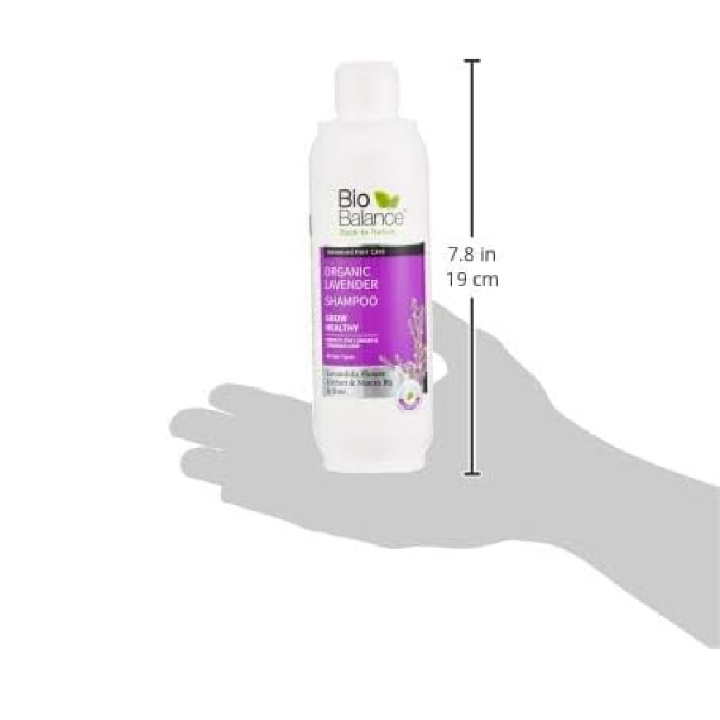 Bio Balance, Lavender Shampoo, Gentle lavender scented hair cleanser, 330ml