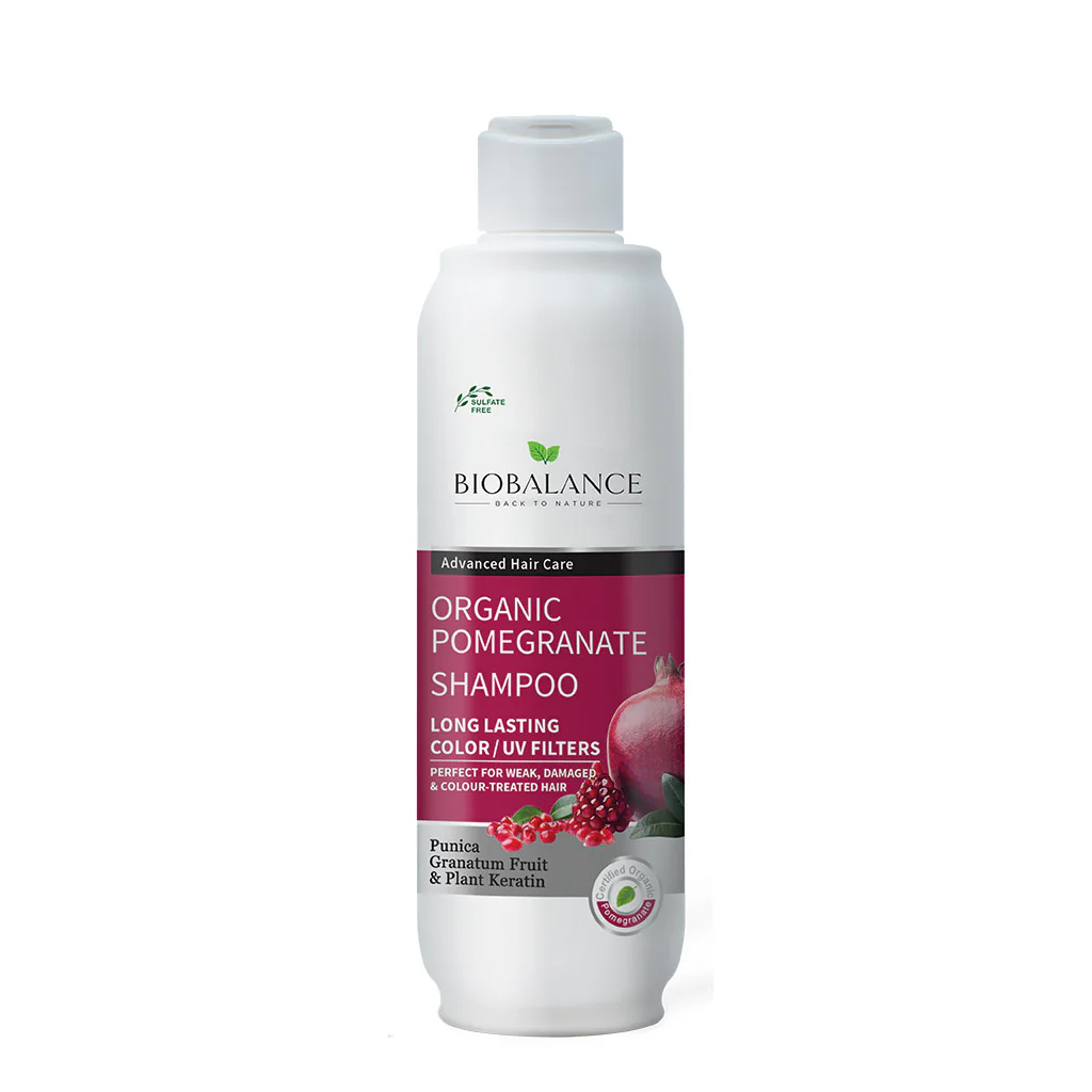 Bio Balance, Pomegranate Shampoo, Antioxidant rich shampoo for healthy hair, 330ml