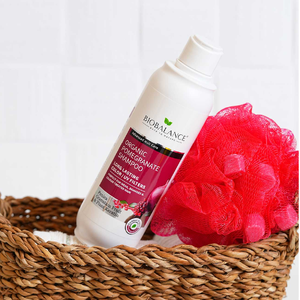 Bio Balance, Pomegranate Shampoo, Antioxidant rich shampoo for healthy hair, 330ml