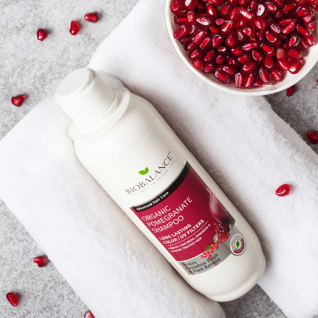 Bio Balance, Pomegranate Shampoo, Antioxidant rich shampoo for healthy hair, 330ml