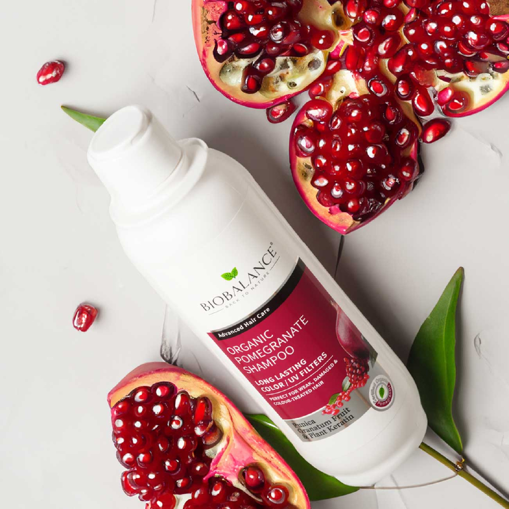 Bio Balance, Pomegranate Shampoo, Antioxidant rich shampoo for healthy hair, 330ml