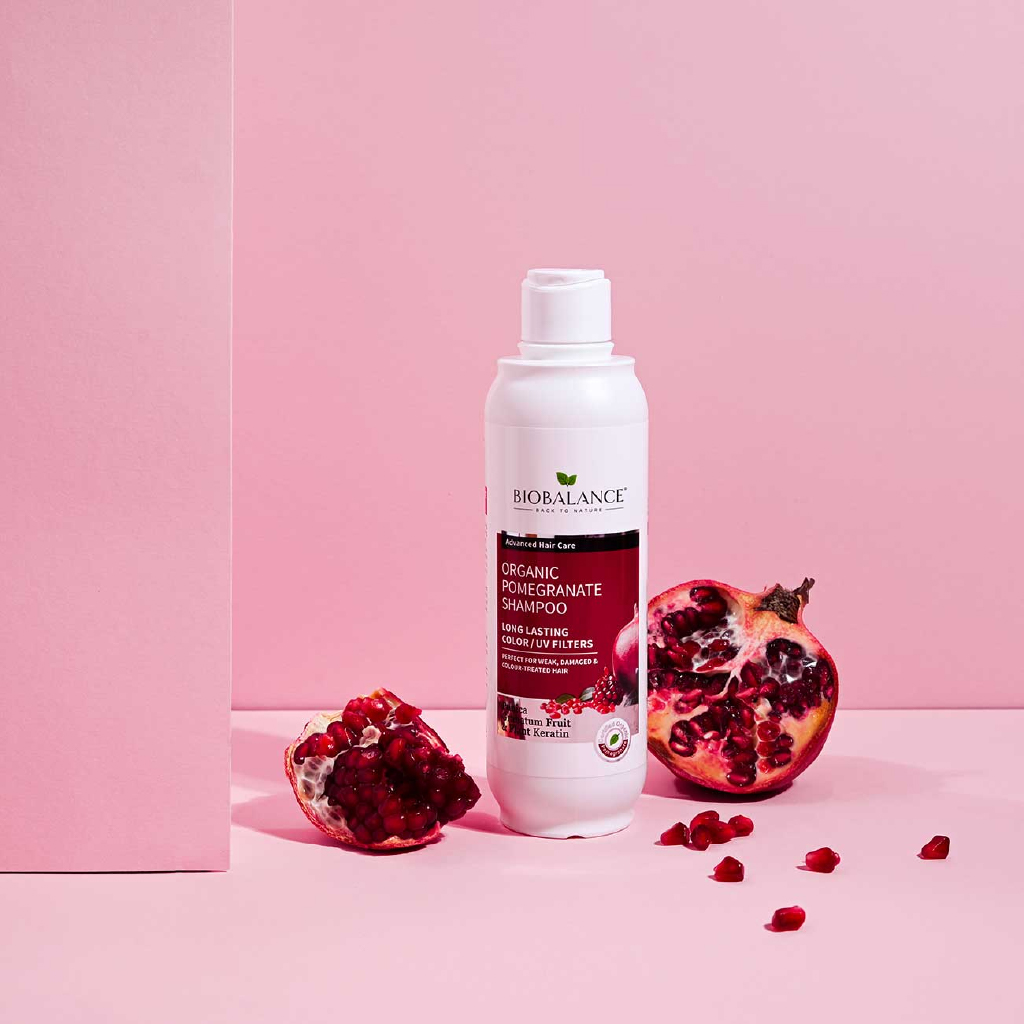 Bio Balance, Pomegranate Shampoo, Antioxidant rich shampoo for healthy hair, 330ml