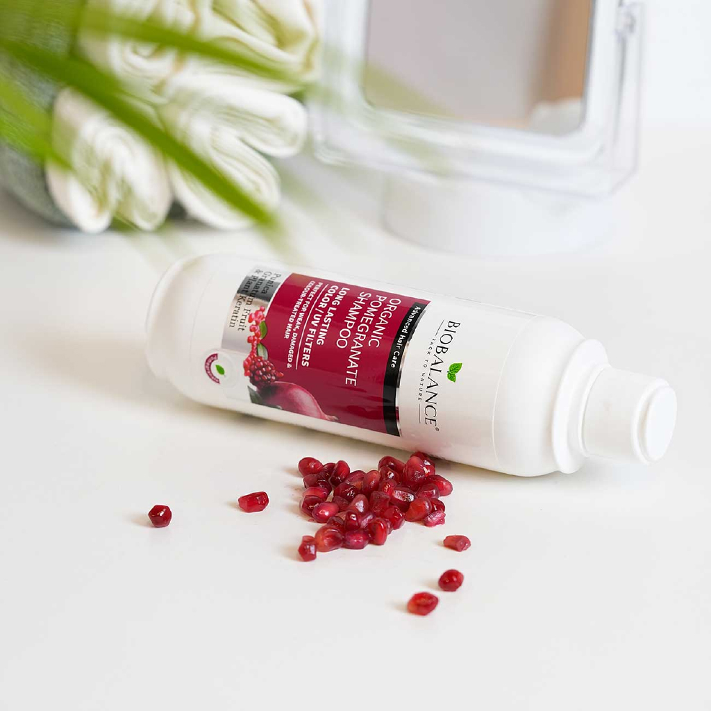 Bio Balance, Pomegranate Shampoo, Antioxidant rich shampoo for healthy hair, 330ml
