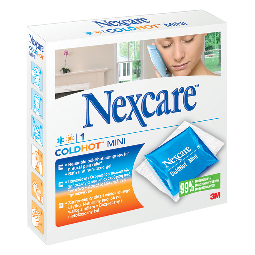Nexcare 3M, Cold Hot Mini Pad, Reusable cold and hot therapy pad, 157g