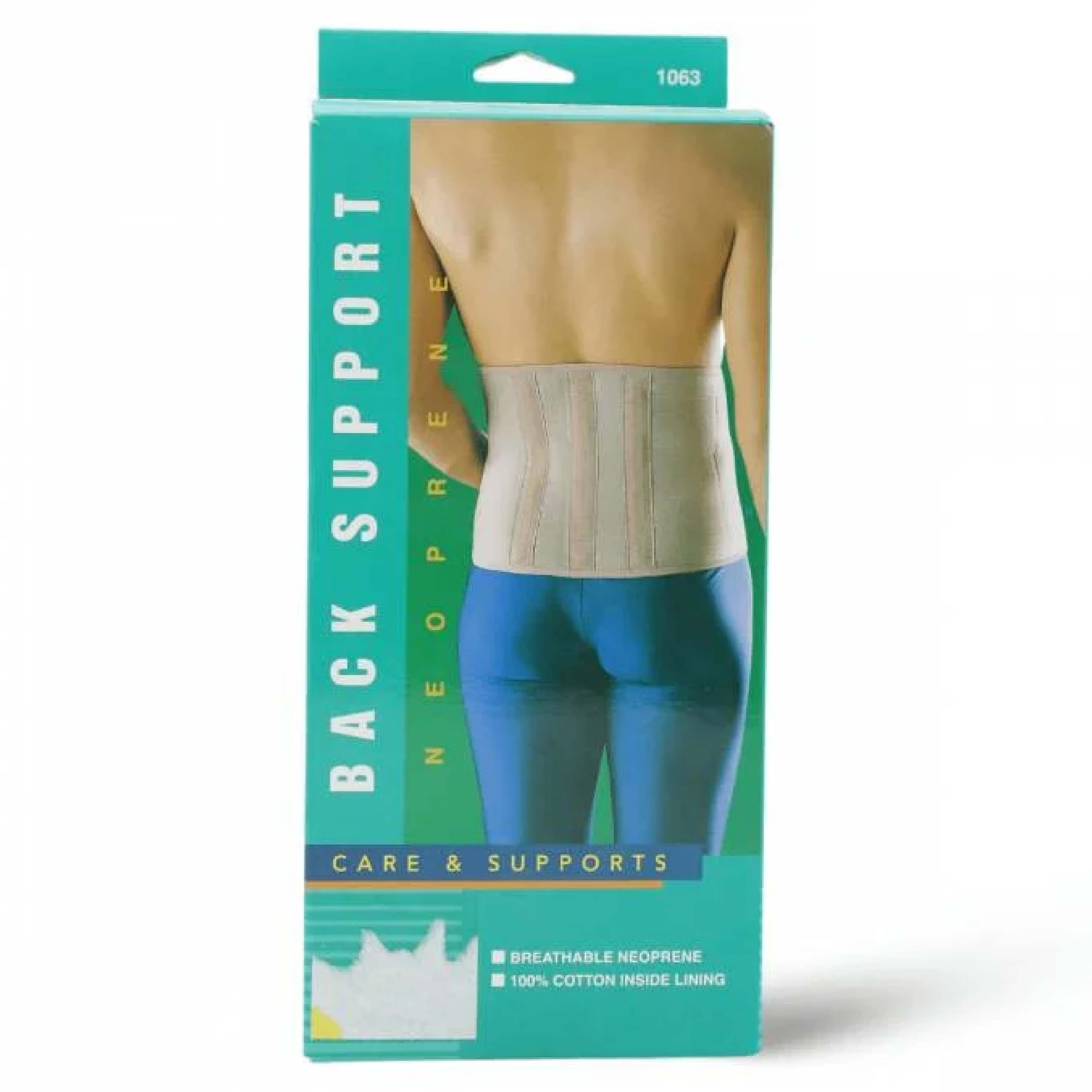 Oppo, Back Support One Size, Adjustable back brace for lumbar support