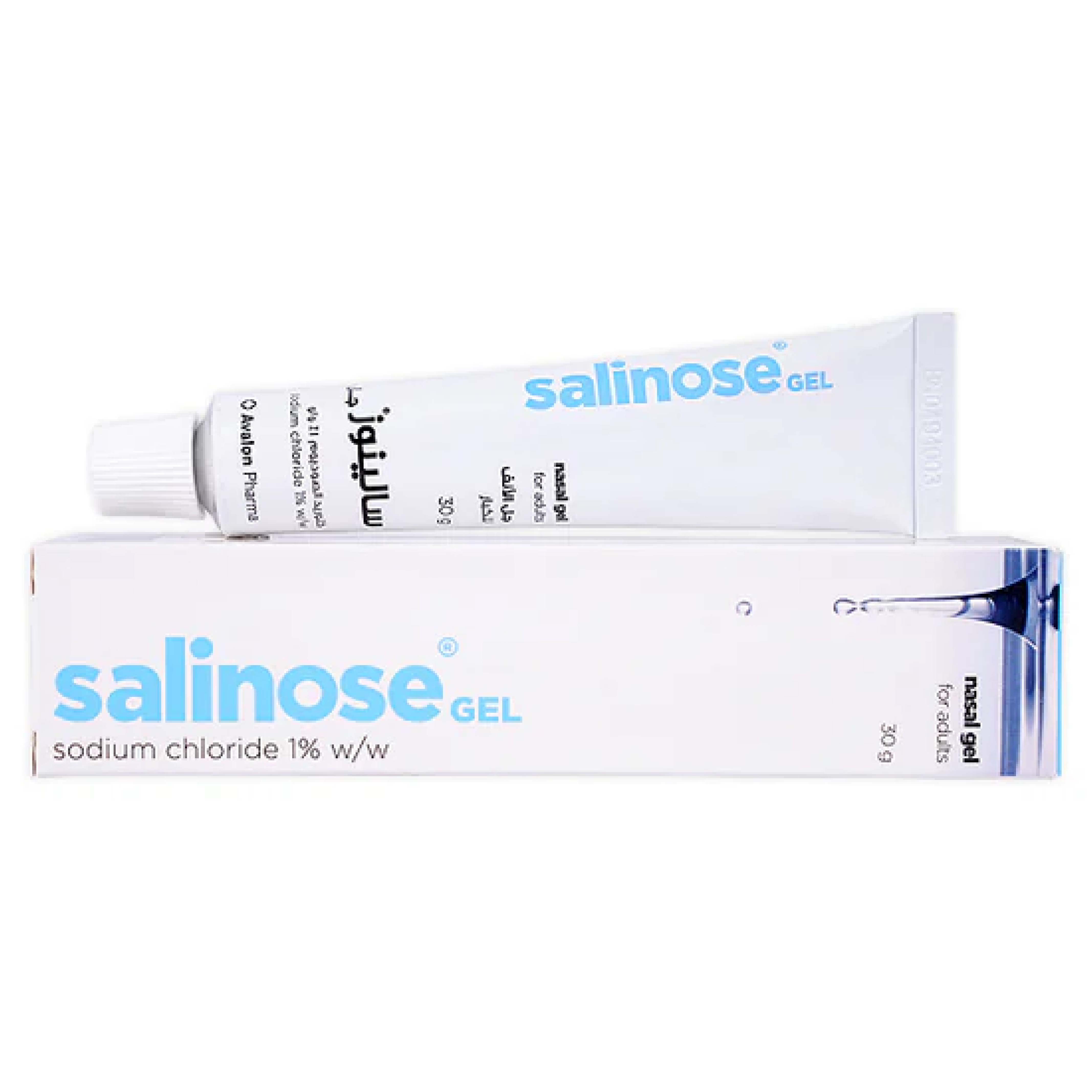 Salinose, Nasal Gel, Soothing gel for nasal dryness and irritation