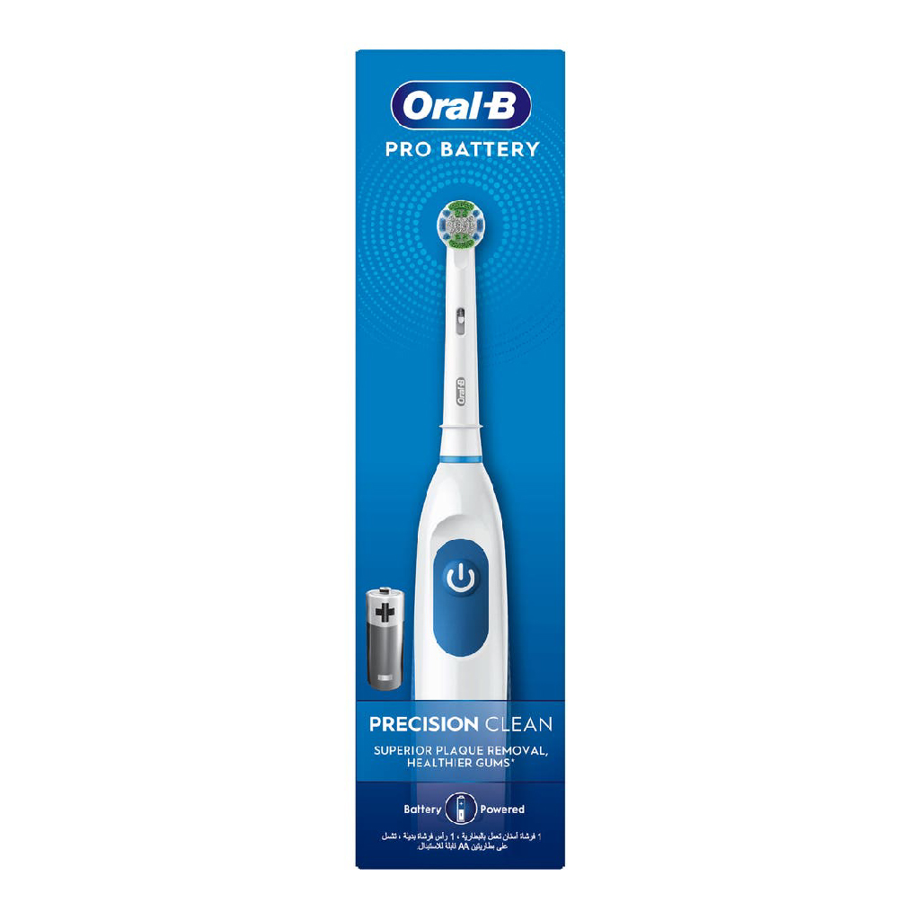 Oral-B, Toothbrush Double 5 Pack with Meap Process Box, Professional cleaning manual toothbrushes, 5 toothbrushes