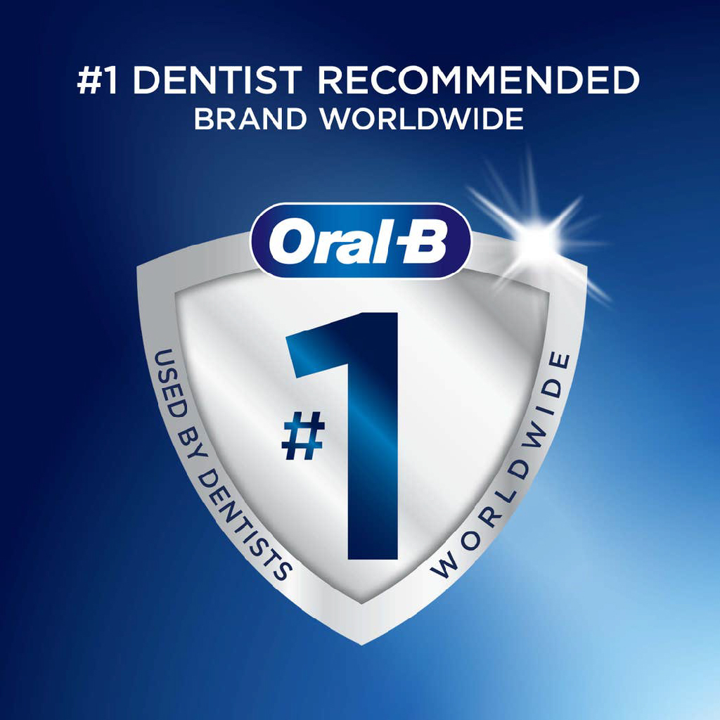 Oral-B, Toothbrush Double 5 Pack with Meap Process Box, Professional cleaning manual toothbrushes, 5 toothbrushes