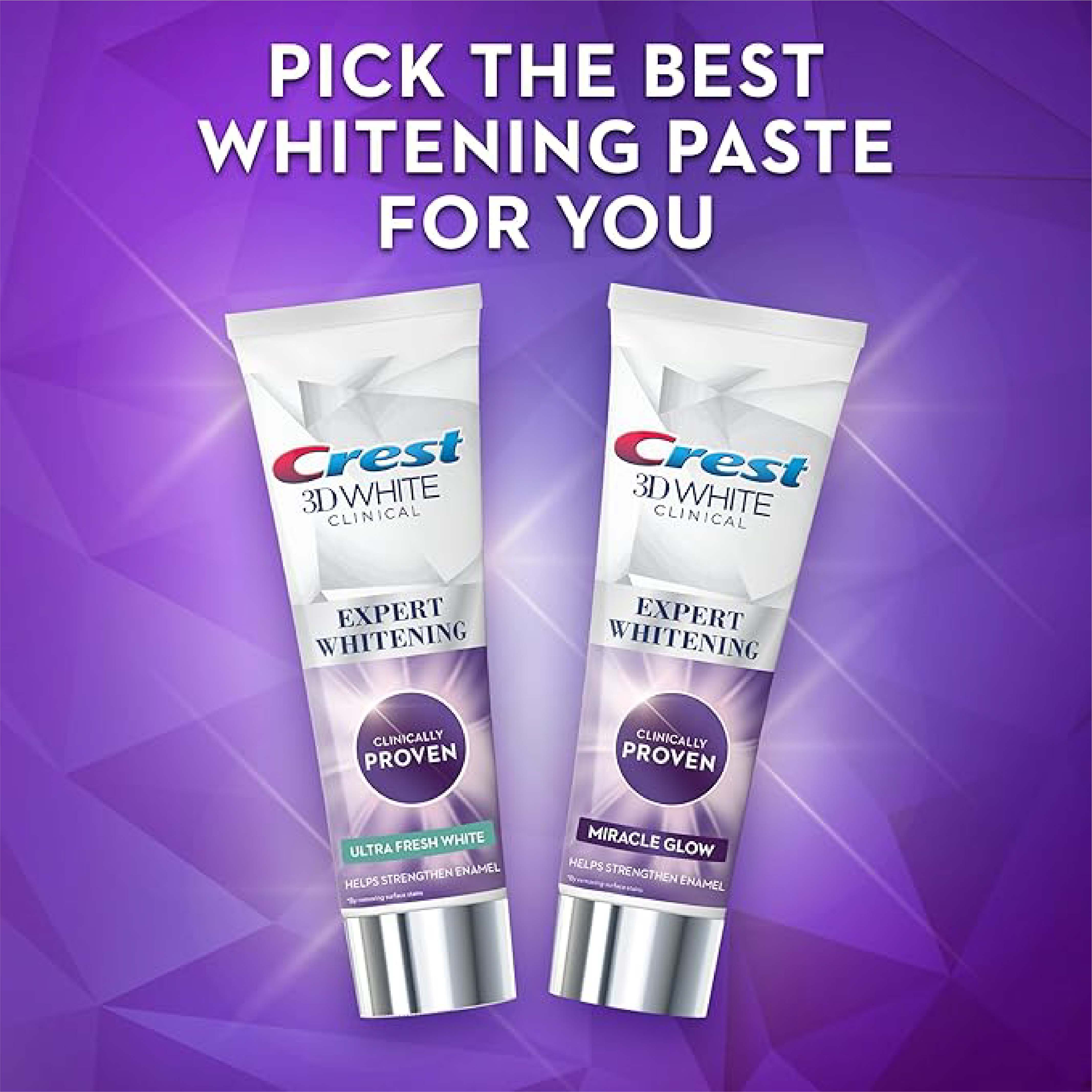 Crest 3Dw Clinic Ult Fresh Wte 75 ml Mea (Grabd Cru)