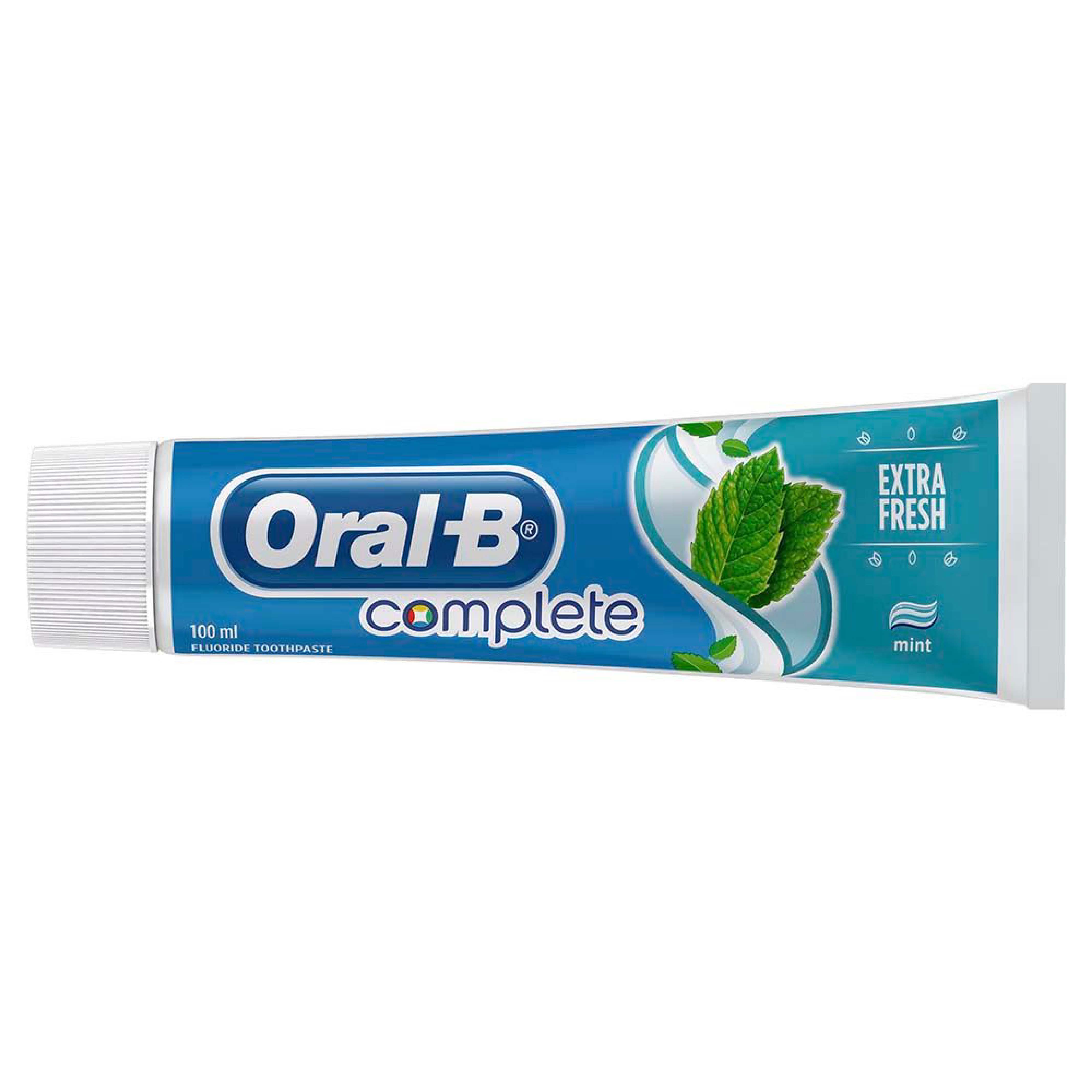 Oral-B, Toothpaste Complete Extra Fresh, Refreshing toothpaste for fresh breath, 100ml