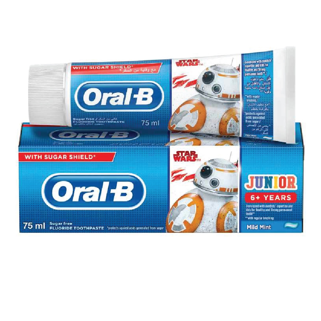Oral B T.P Jnr.Starw.75 ml 6+Yer