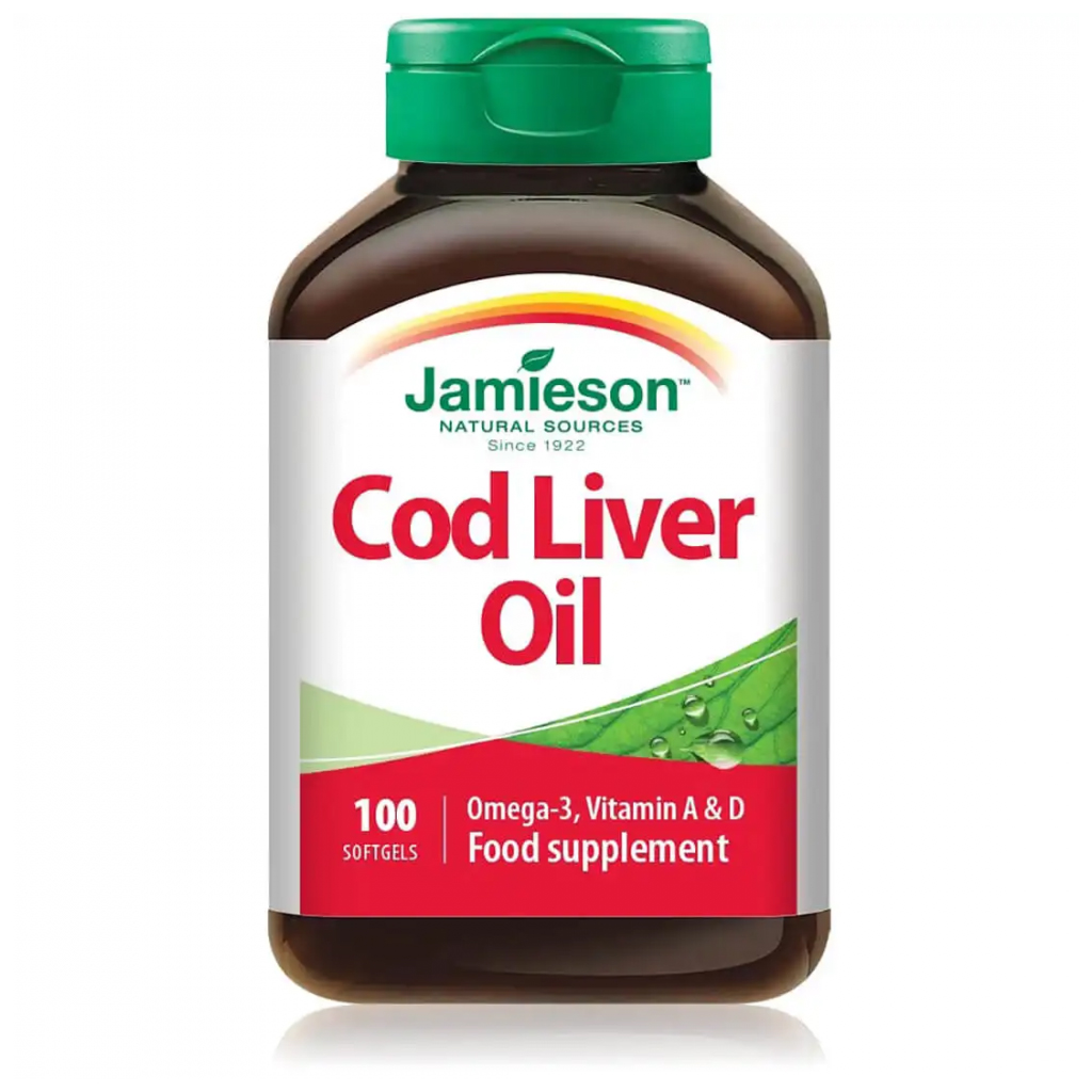 Jamison Cod Liver Oil 100 Softgels