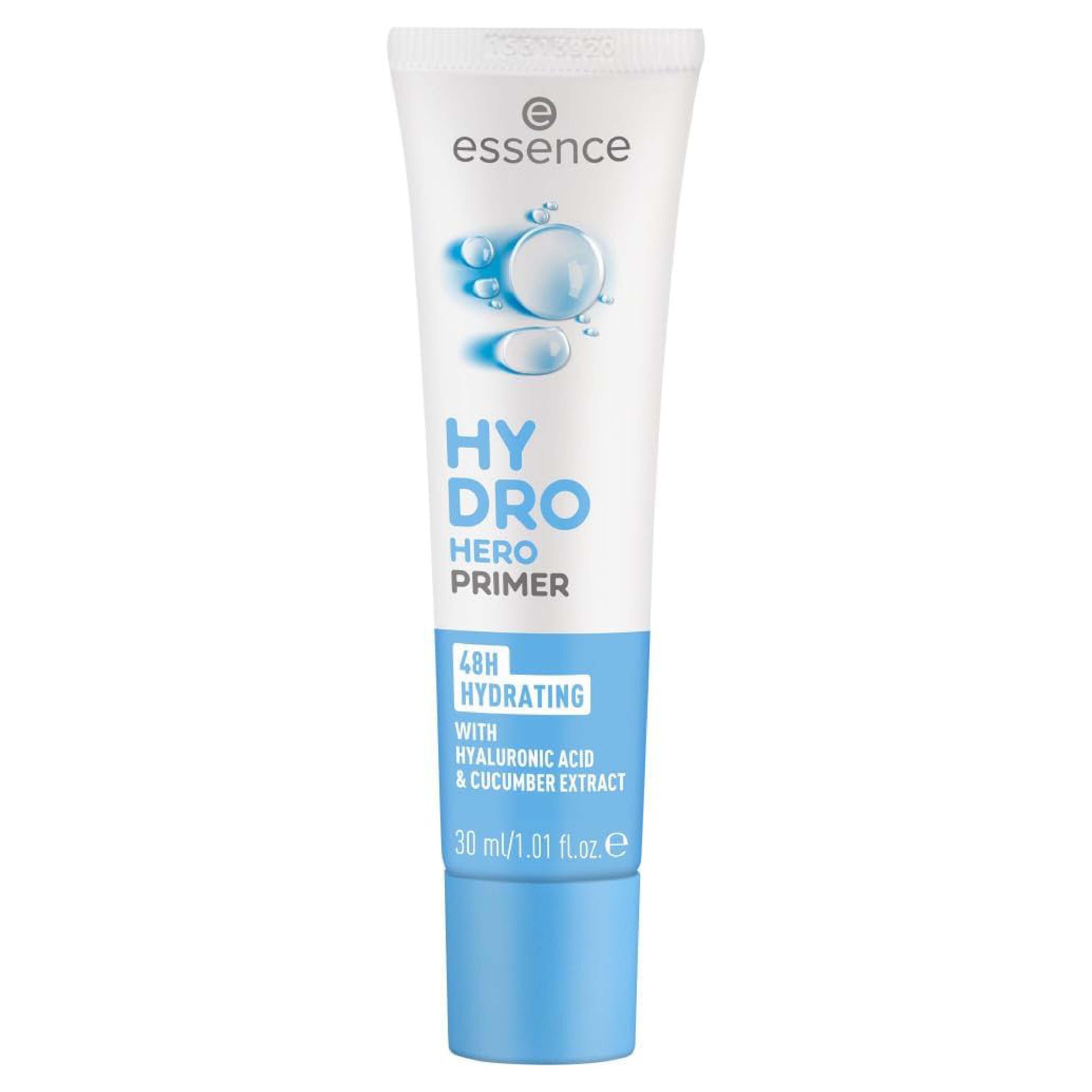 Essence, Hydro Hero primer, Hydrating makeup primer for smooth application