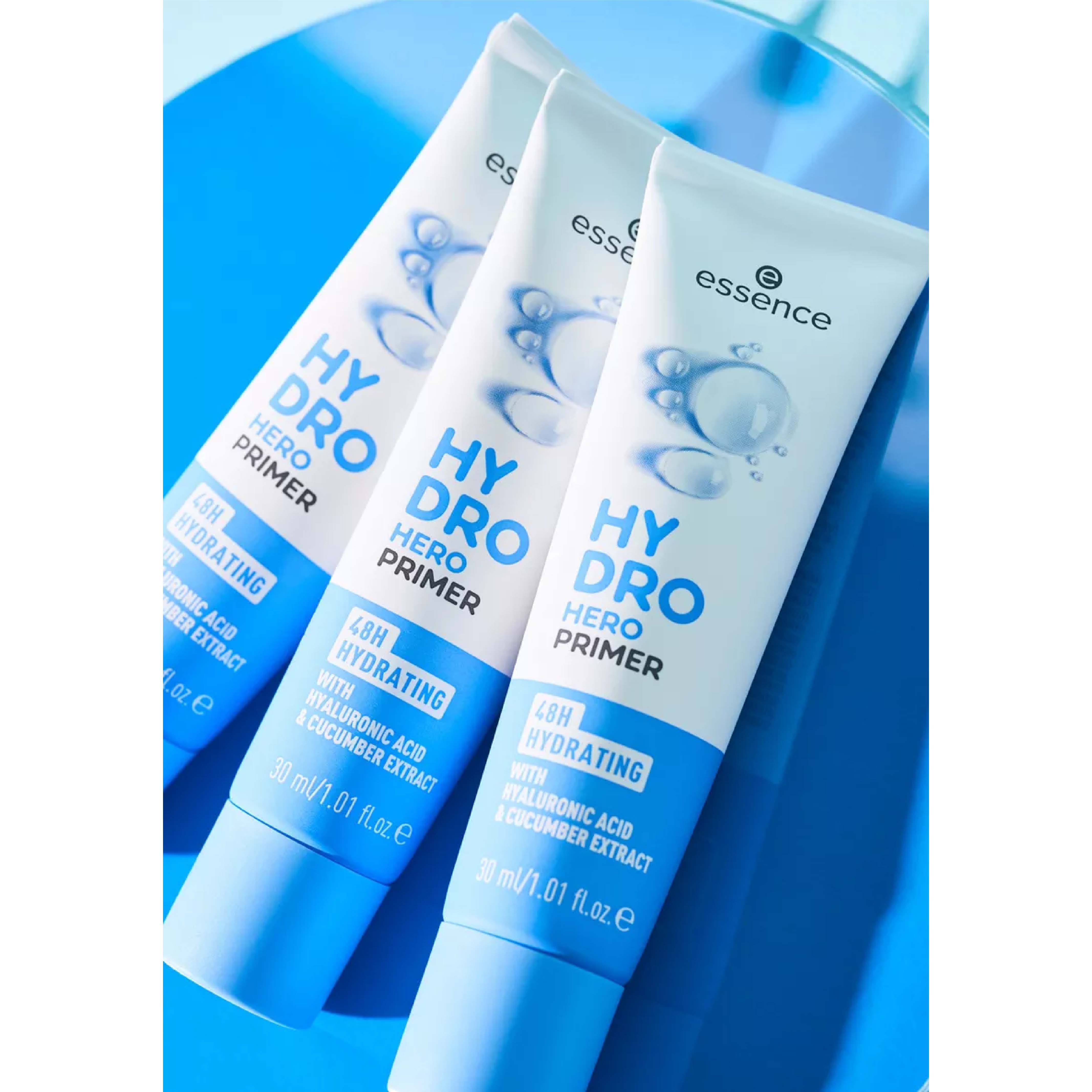 Essence, Hydro Hero primer, Hydrating makeup primer for smooth application